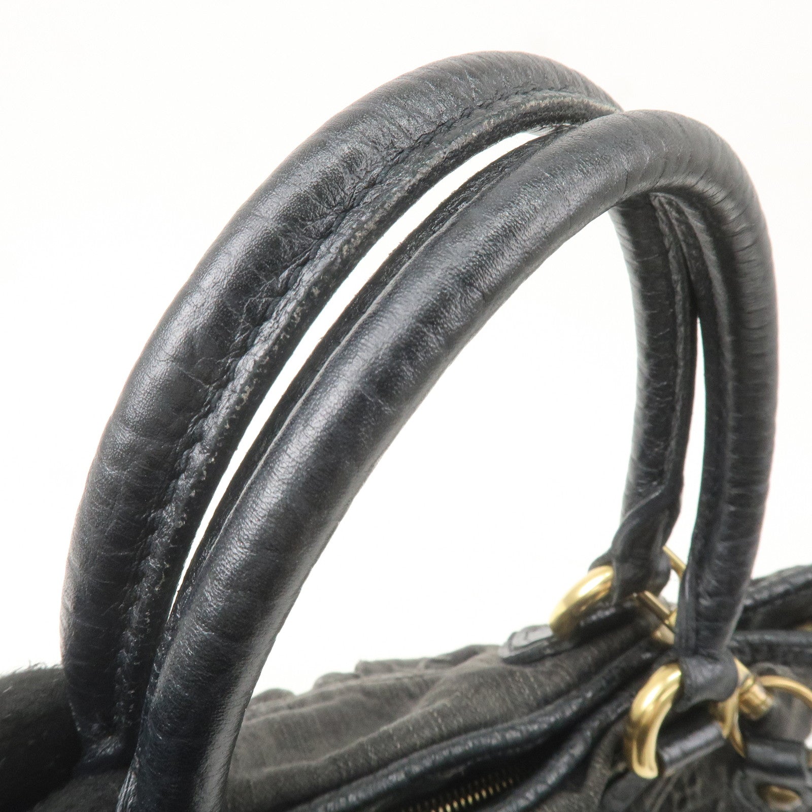 Louis Vuitton Monogram Denim Neo Cabby GM Shoulder Bag Noir M95352
