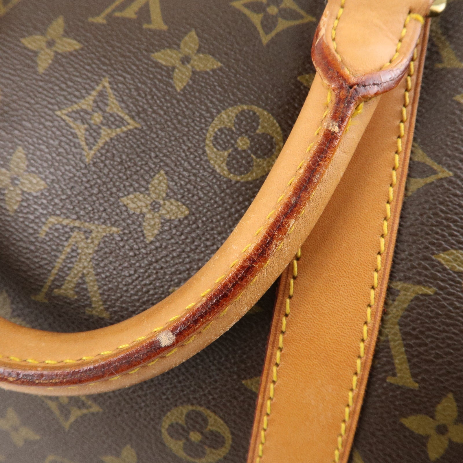 Louis Vuitton Monogram Keep All 55 Boston Bag Brown M41424