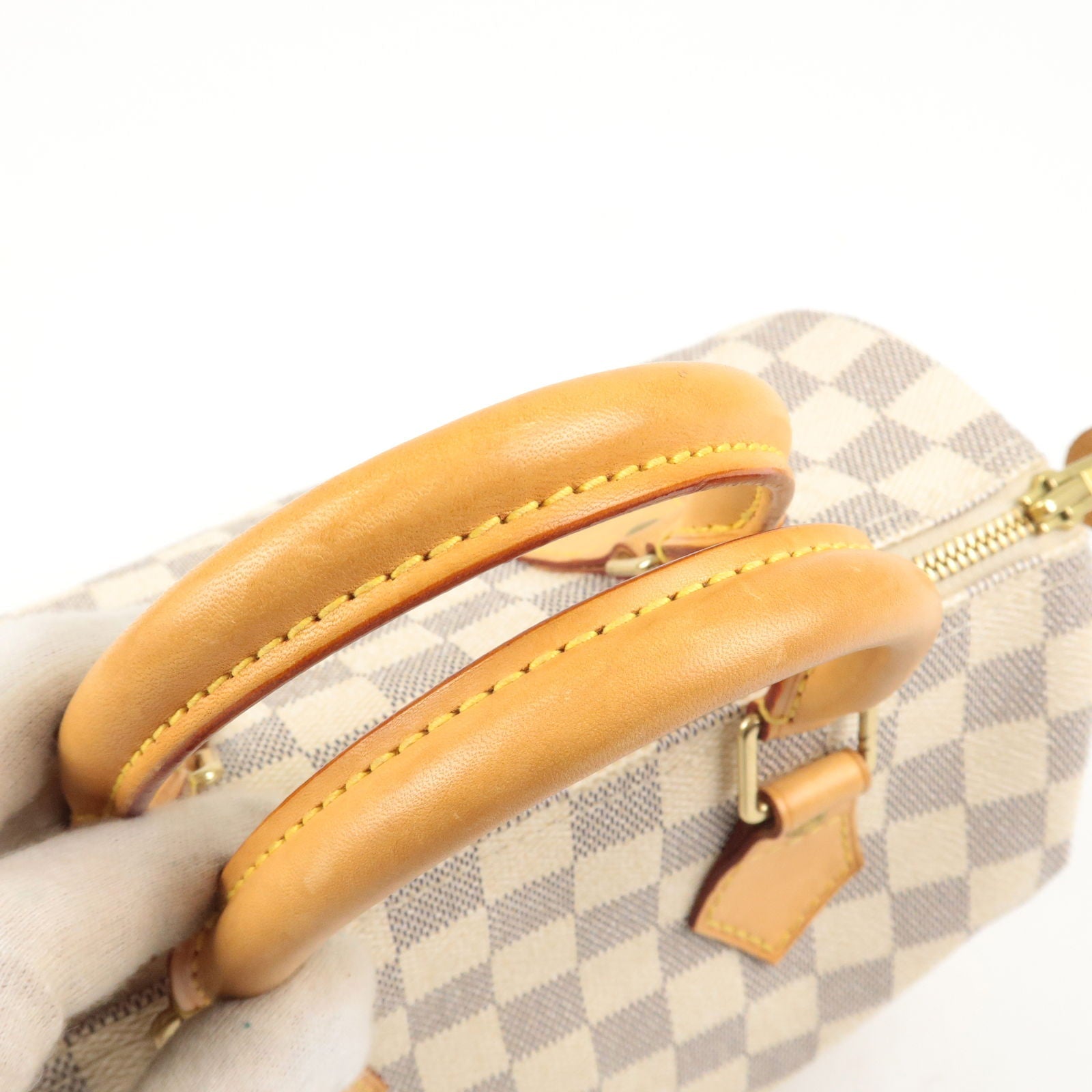 Louis Vuitton Damier Azur Speedy 25 Boston Bag Hand Bag N41534