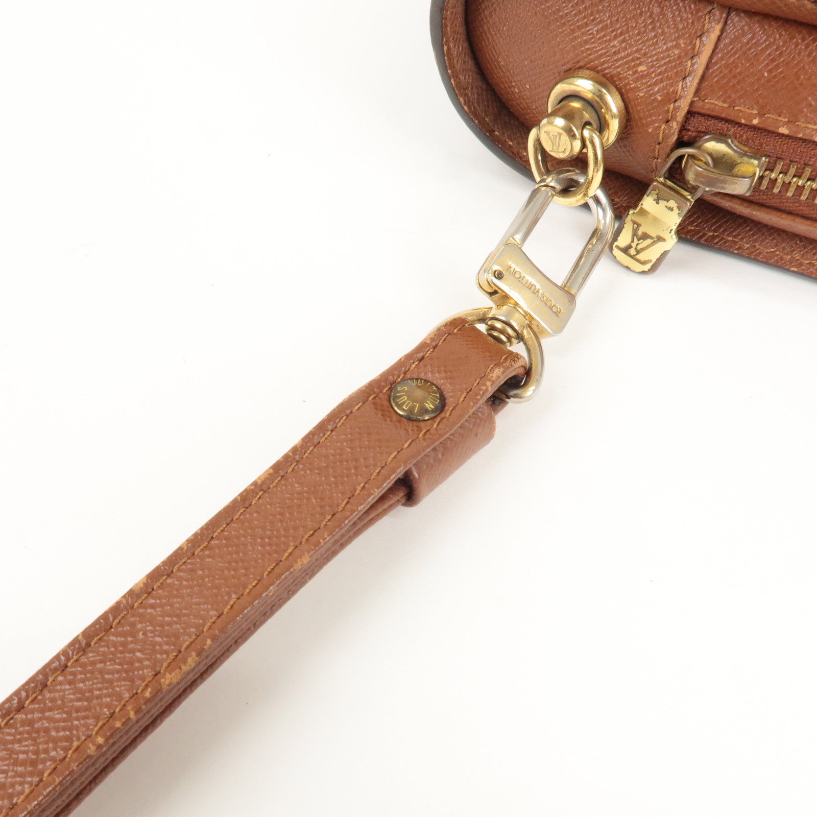 Louis Vuitton Monogram Orsay Clutch Bag Pouch Brown M51790