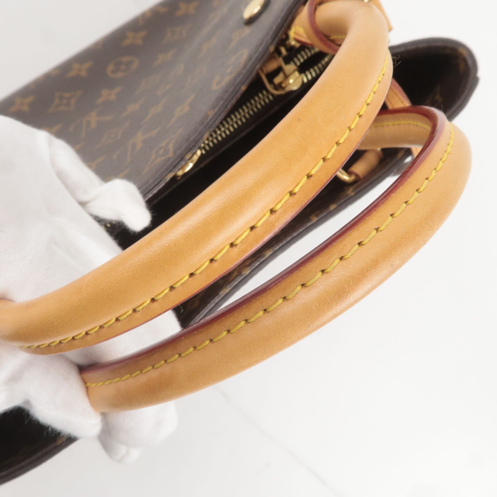 Louis Vuitton Monogram Montaigne MM 2Way Hand Bag M41056
