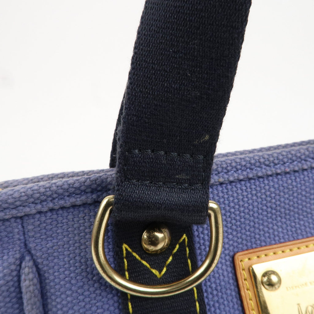 Louis Vuitton Set of 2 Antigua Cabas PM Hand Bag M40090 M40037