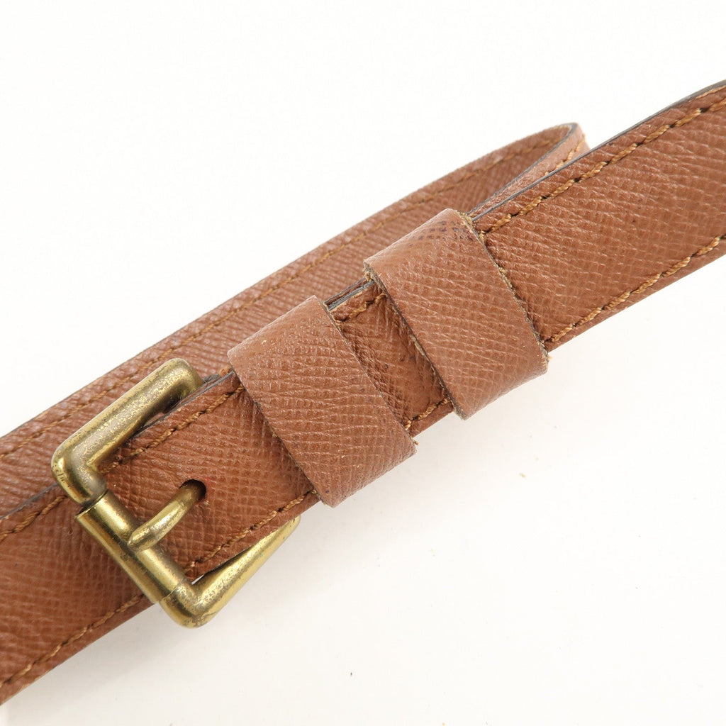 Louis Vuitton Monogram Courcelles Shoulder Bag Brown M51375