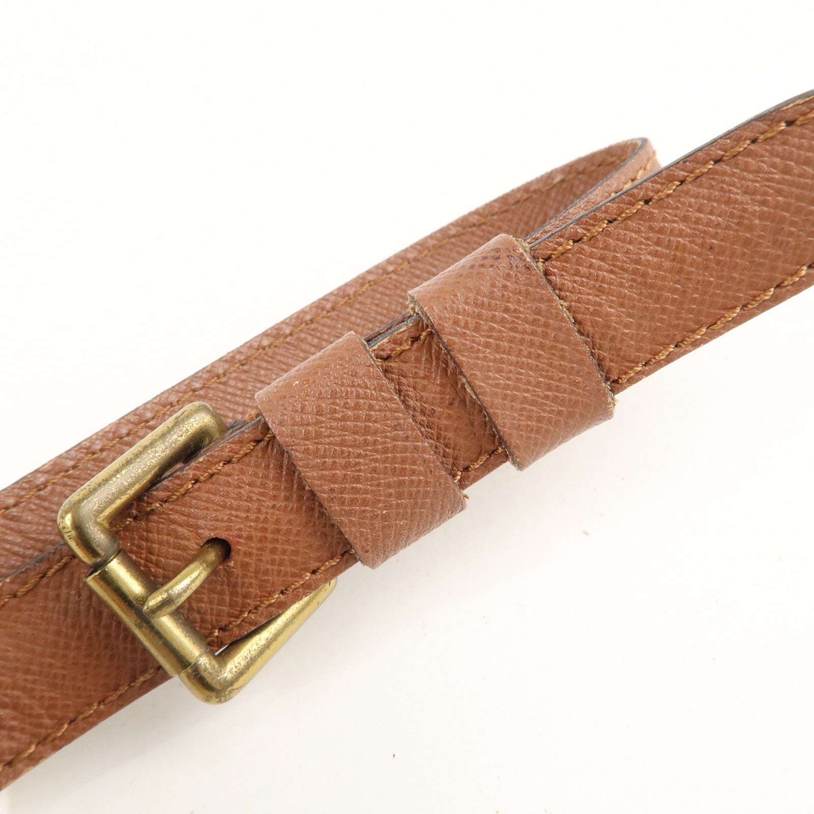 Louis Vuitton Monogram Courcelles Shoulder Bag Brown M51375