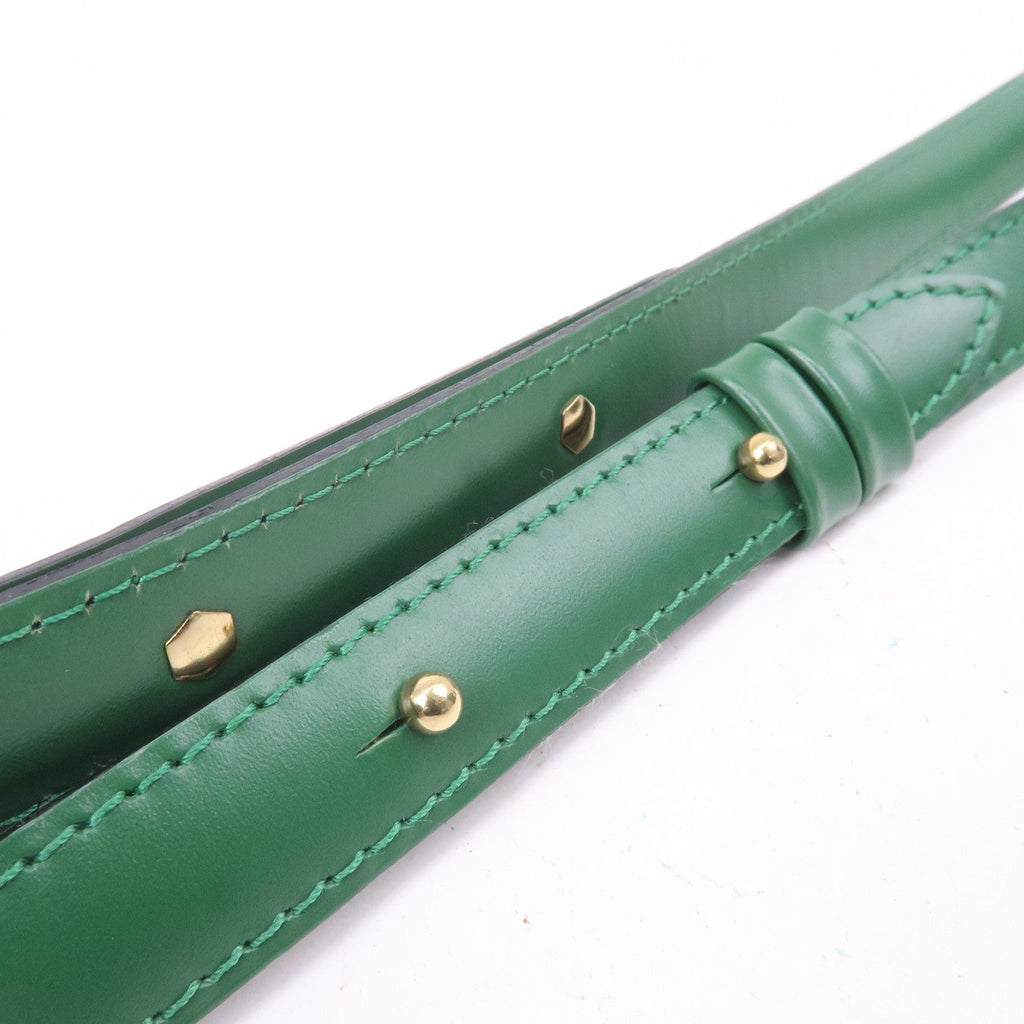 Louis Vuitton Epi Cluny Shoulder Bag Borneo Green M52254