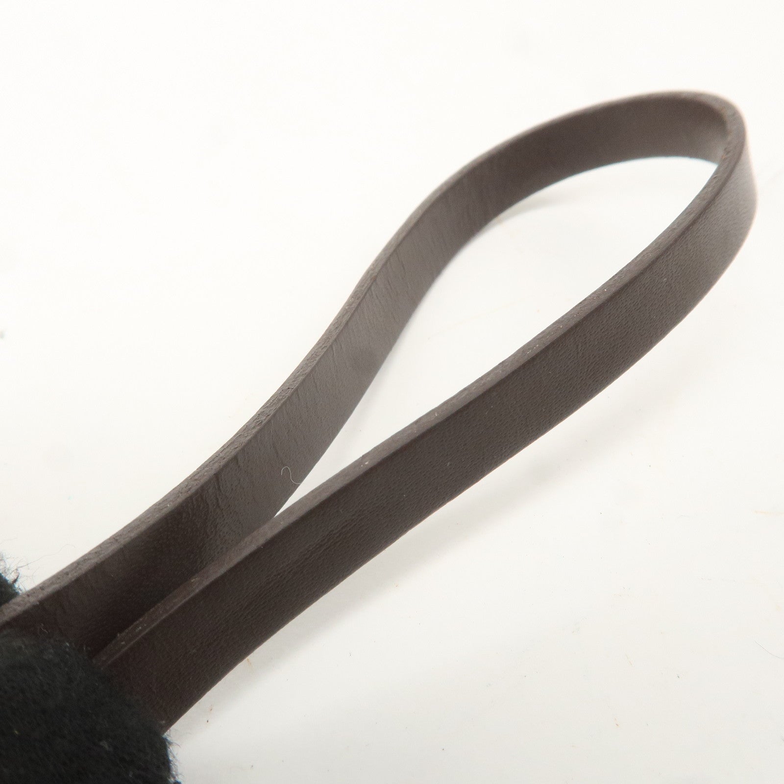 Louis Vuitton Epi Pochette Demi-Lune Hand Bag Mocha M5262D