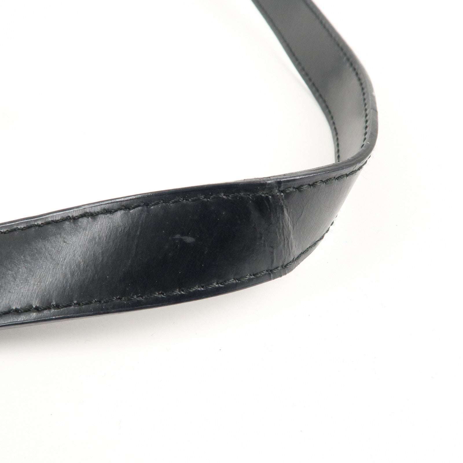GUCCI Bamboo Nylon Leather 2WAY Bag Black 000・2404・0509
