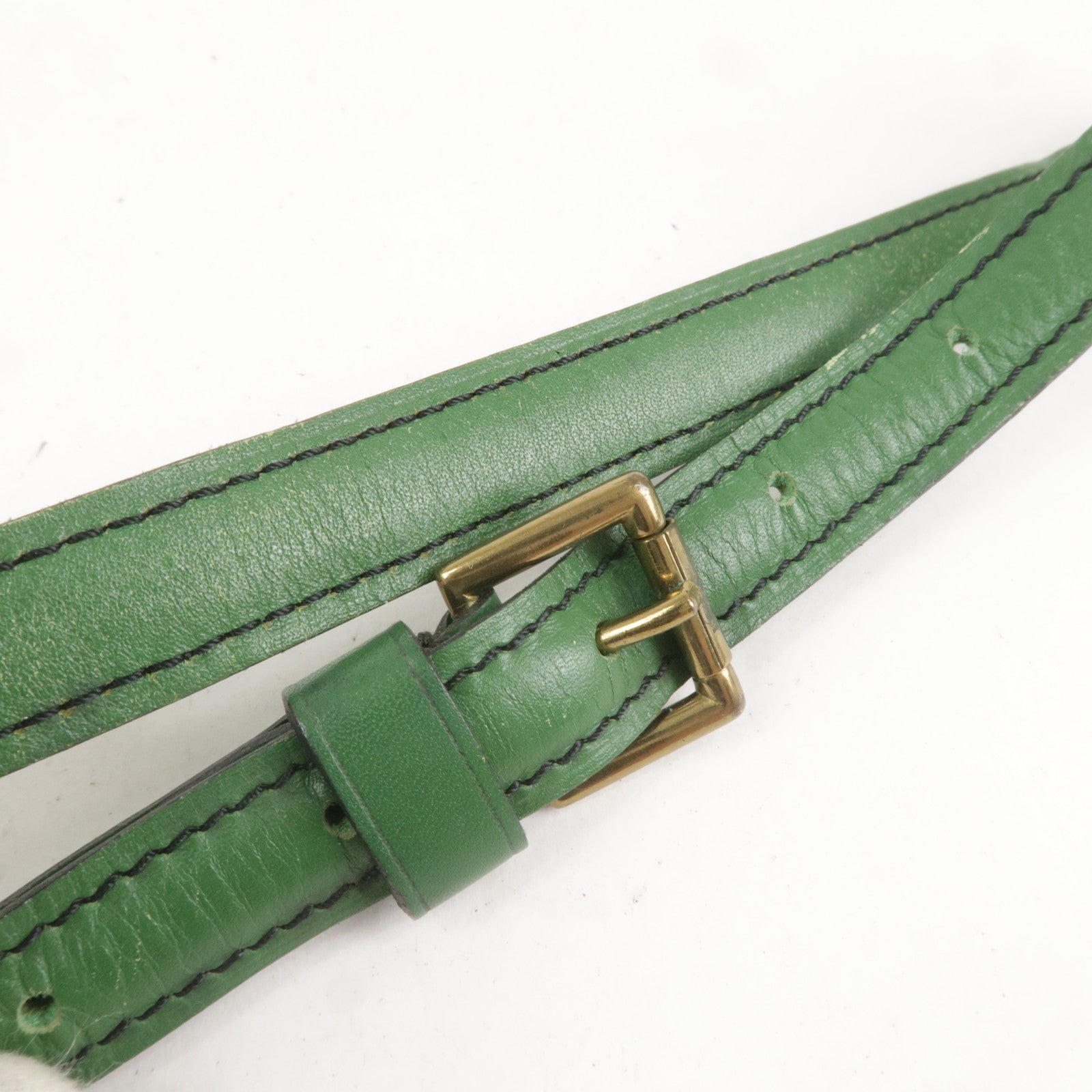 Louis Vuitton Epi Saint Cloud Shoulder Bag Borneo Green M52194