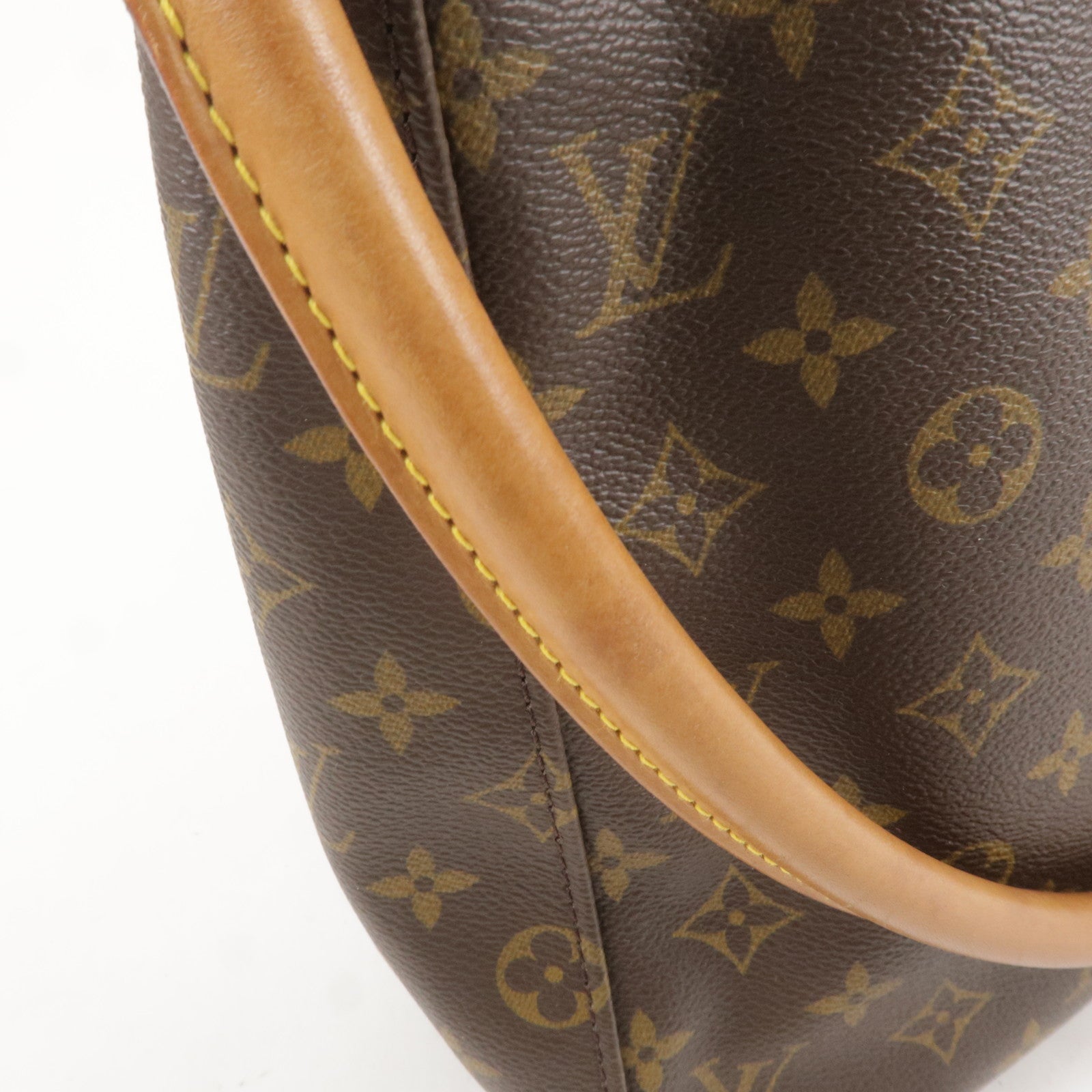 Louis Vuitton Monogram Looping GM Shoulder Bag Brown M51145