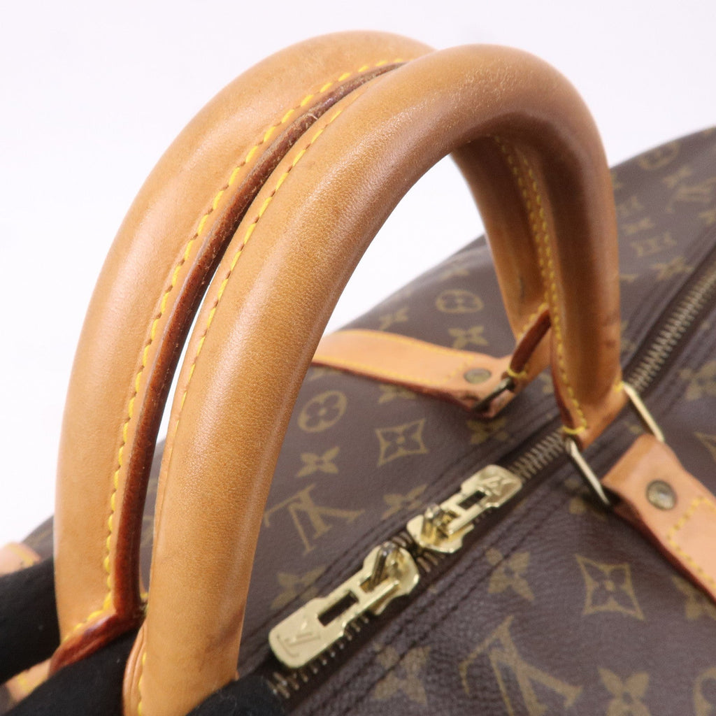 Louis Vuitton Monogram Keep All 60 Boston Bag Brown M41422