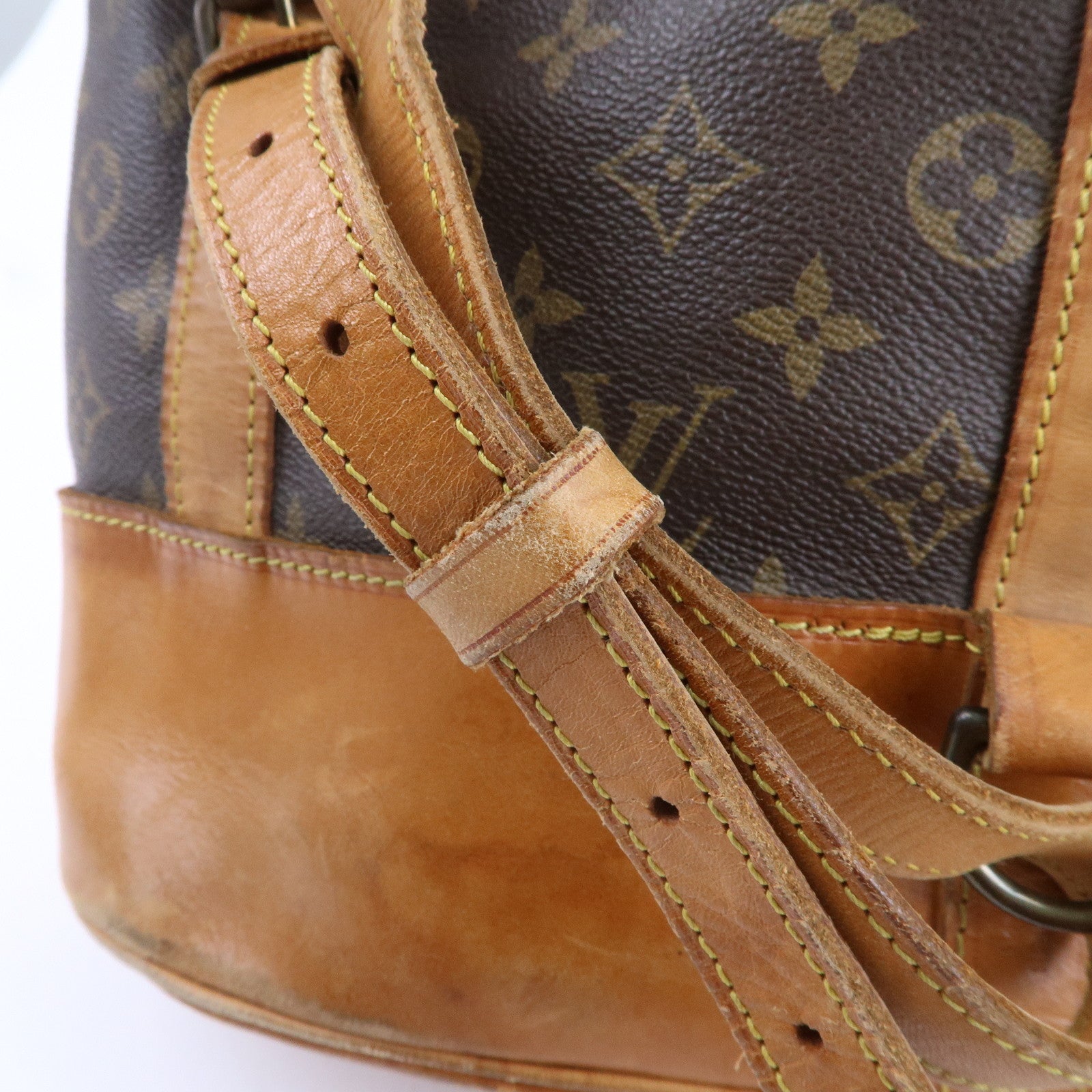 Louis Vuitton Monogram Randonnee GM Laundry Bag Brown M42244