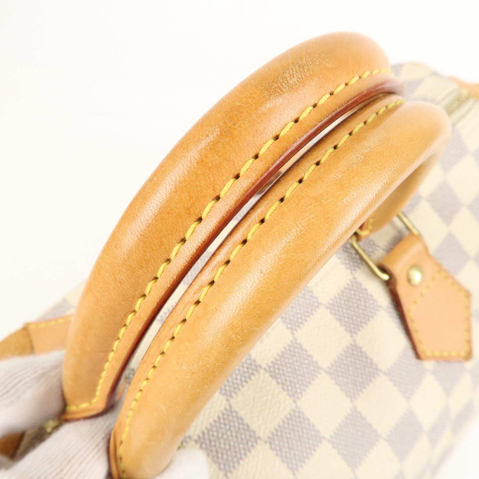 Louis Vuitton Damier Azur Speedy 30 Boston Hand Bag N41533