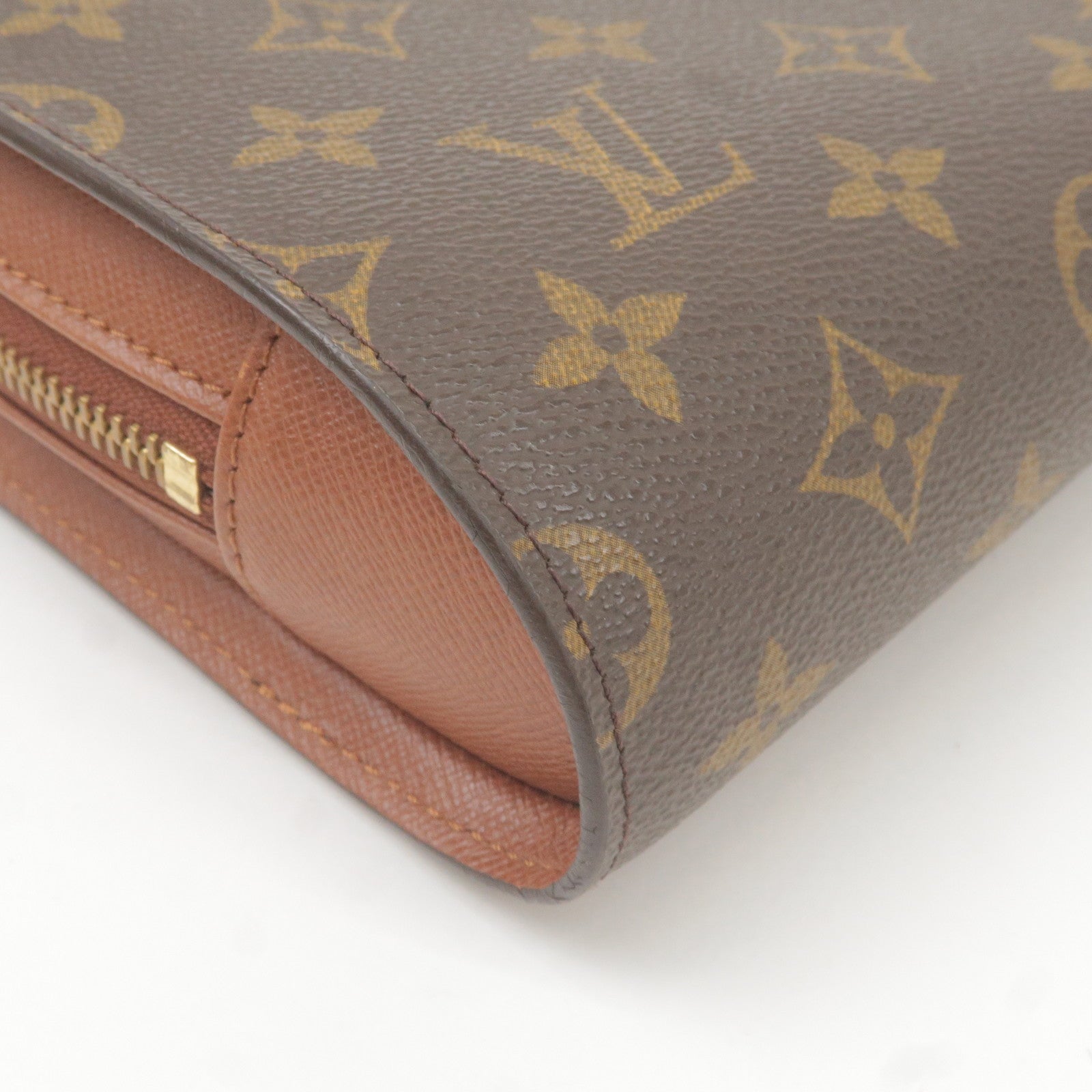 Louis Vuitton Monogram Orsay Clutch Bag Pouch Brown M51790