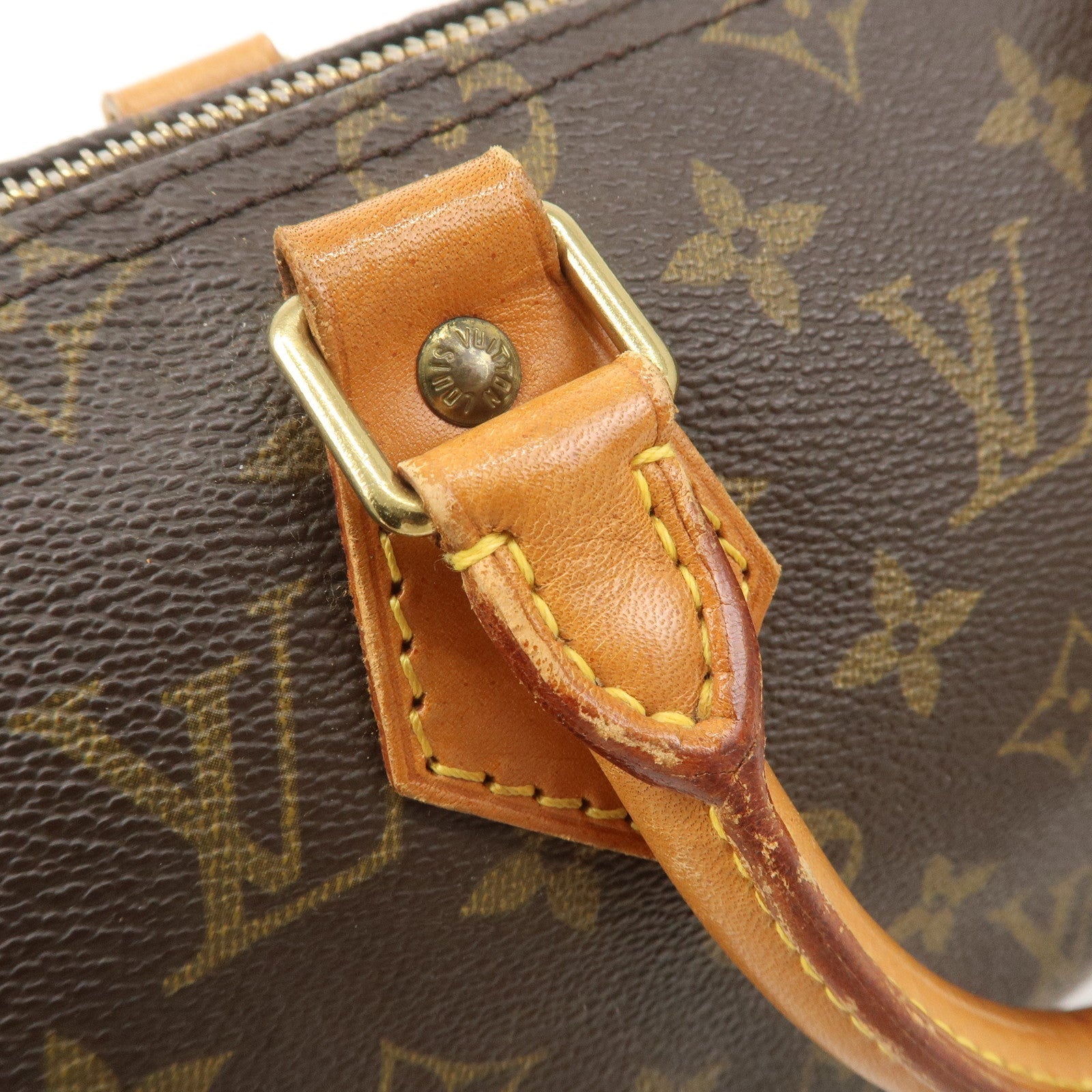 Louis Vuitton Monogram Speedy 25 Hand Bag Boston Bag M41528