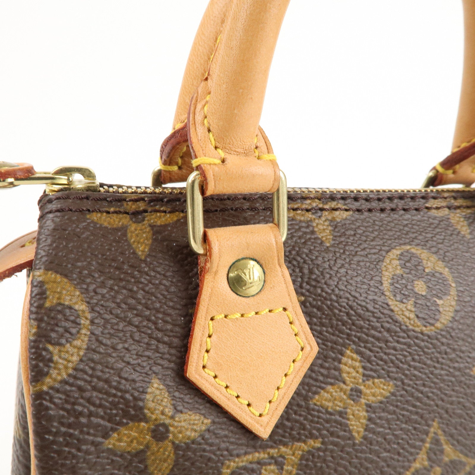 Louis Vuitton Monogram Mini Speedy Boston Bag Strap M41534 J00145