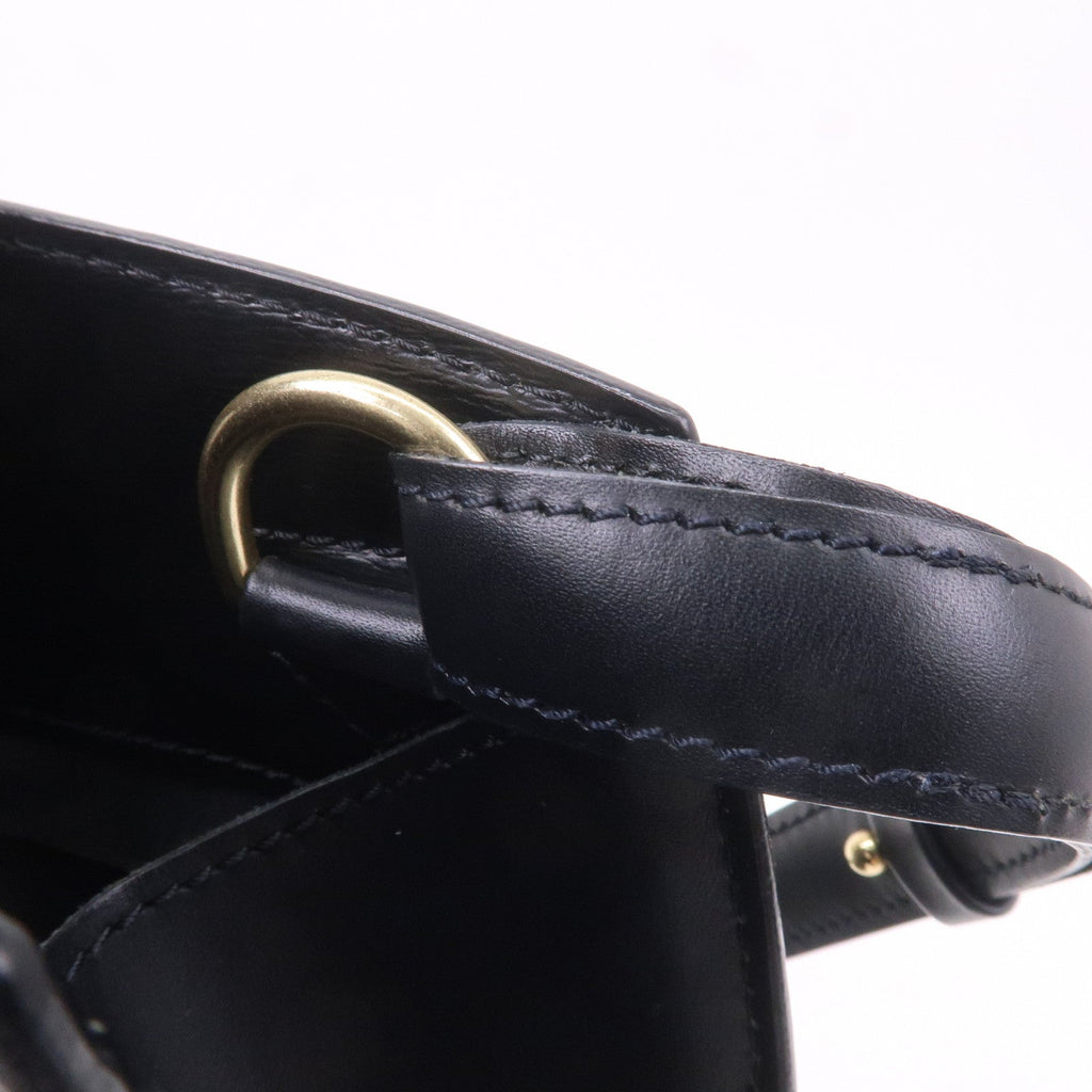 Louis Vuitton Epi Cluny Shoulder Bag Black Noir M52252