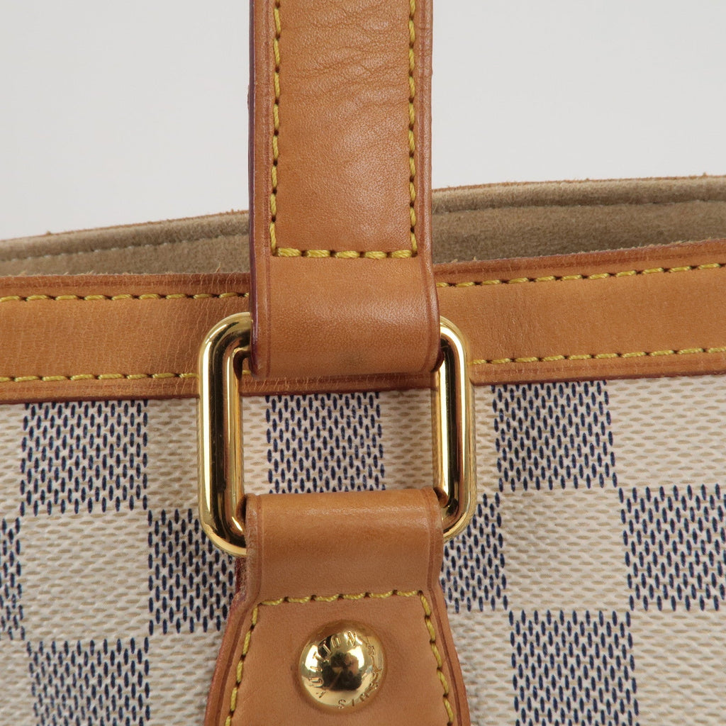 Louis Vuitton Damier Azur Hampstead PM Hand Bag Ivory N51207