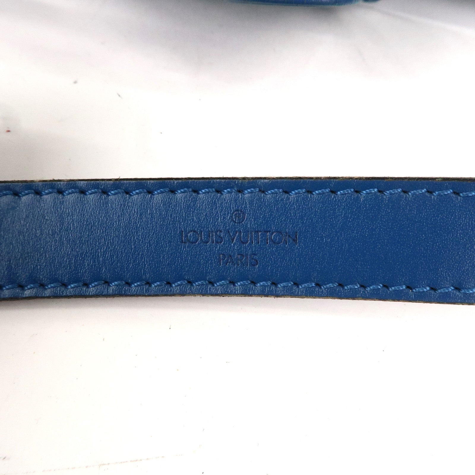 Louis Vuitton Epi Petit Noe Shoulder Bag Toledo Blue M44105