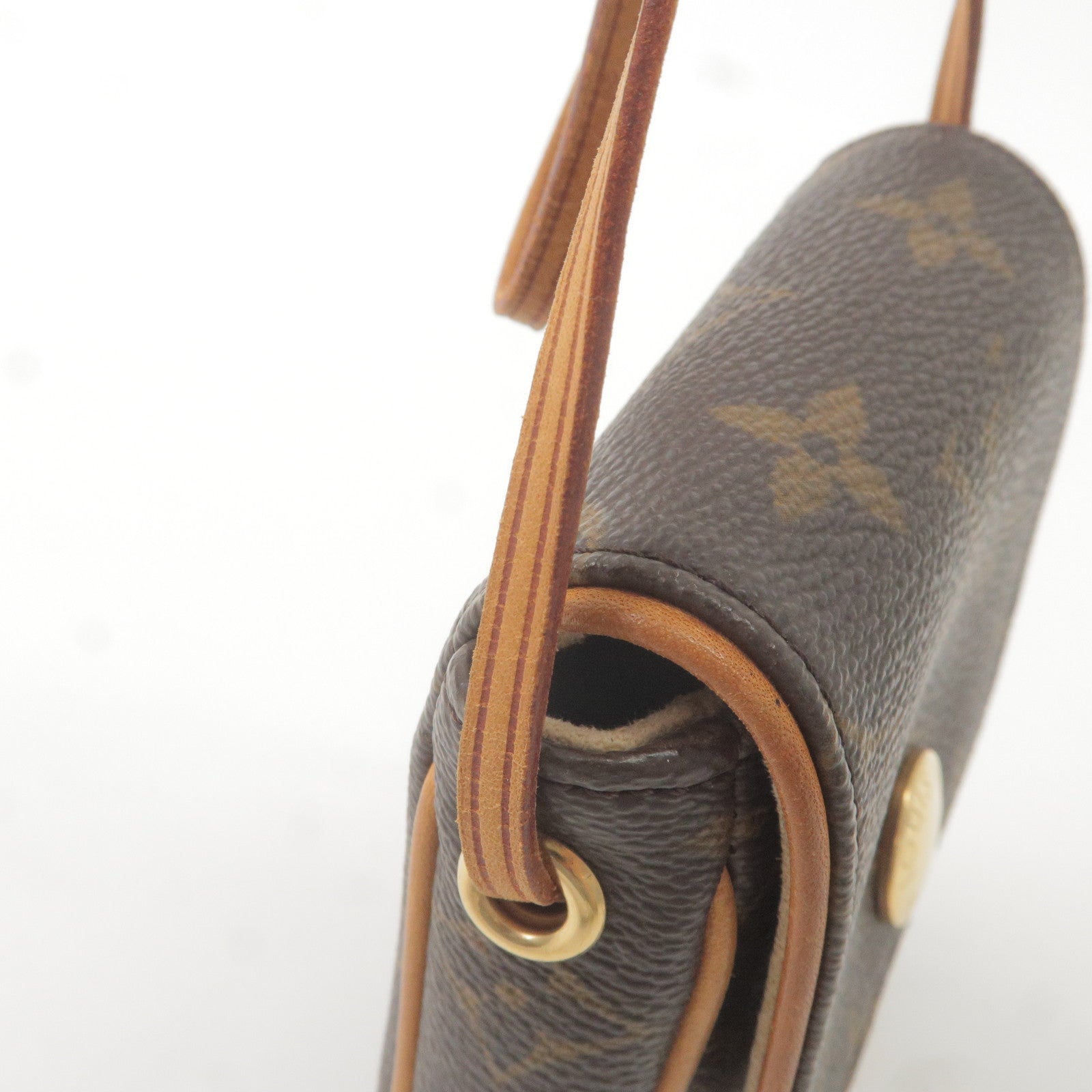 Louis Vuitton Monogram Pochette Cancun Shoulder Bag Pouch M60018