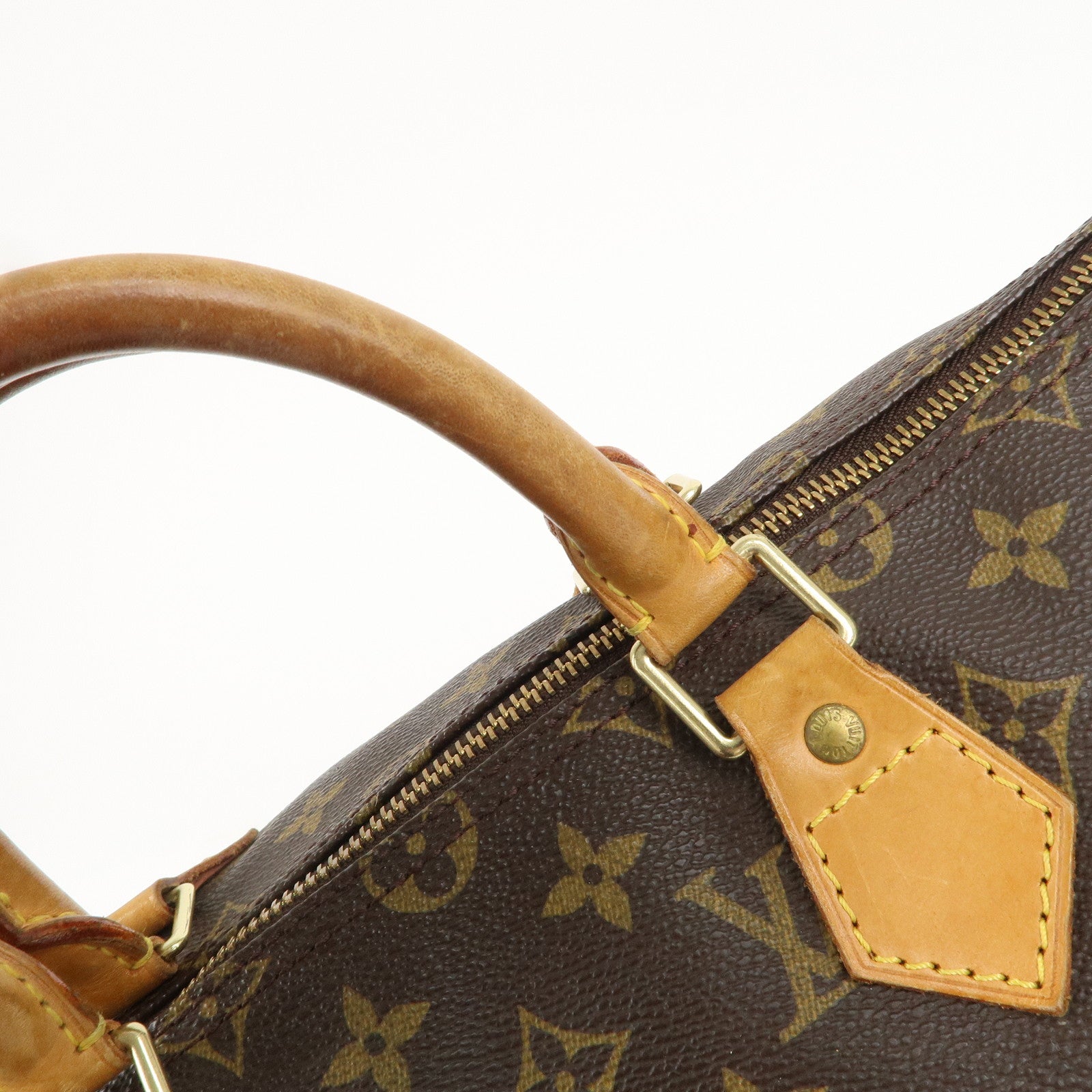 Louis Vuitton Monogram Speedy 35 Hand Bag Boston Bag M41524
