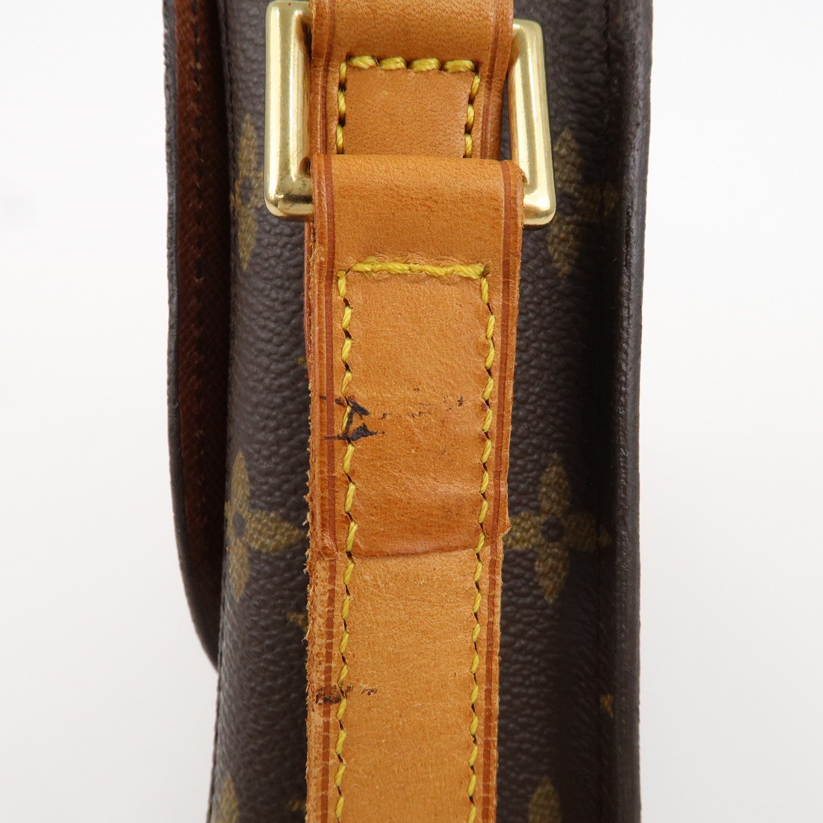 Louis Vuitton Monogram Saint Cloud GM Shoulder Bag Brown M51242