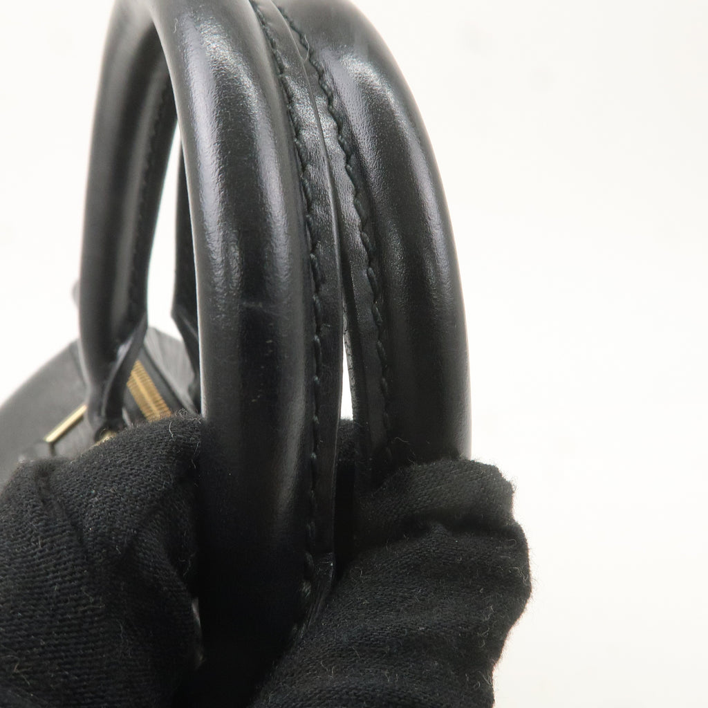 Louis Vuitton Epi Speedy 25 Boston Bag Hand Bag Noir Black M43012