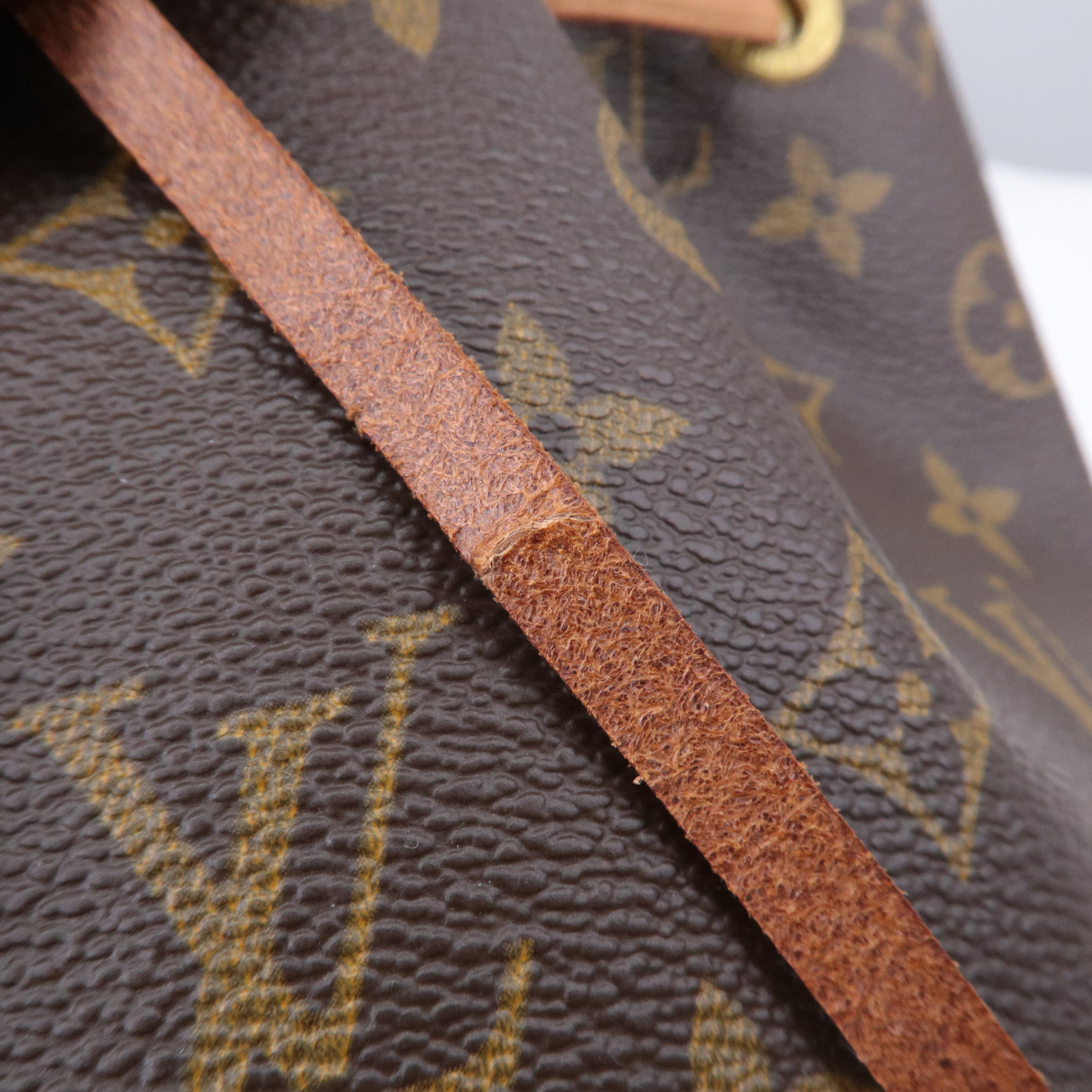 Louis Vuitton Monogram Montsouris MM Back Pack Bag M51136