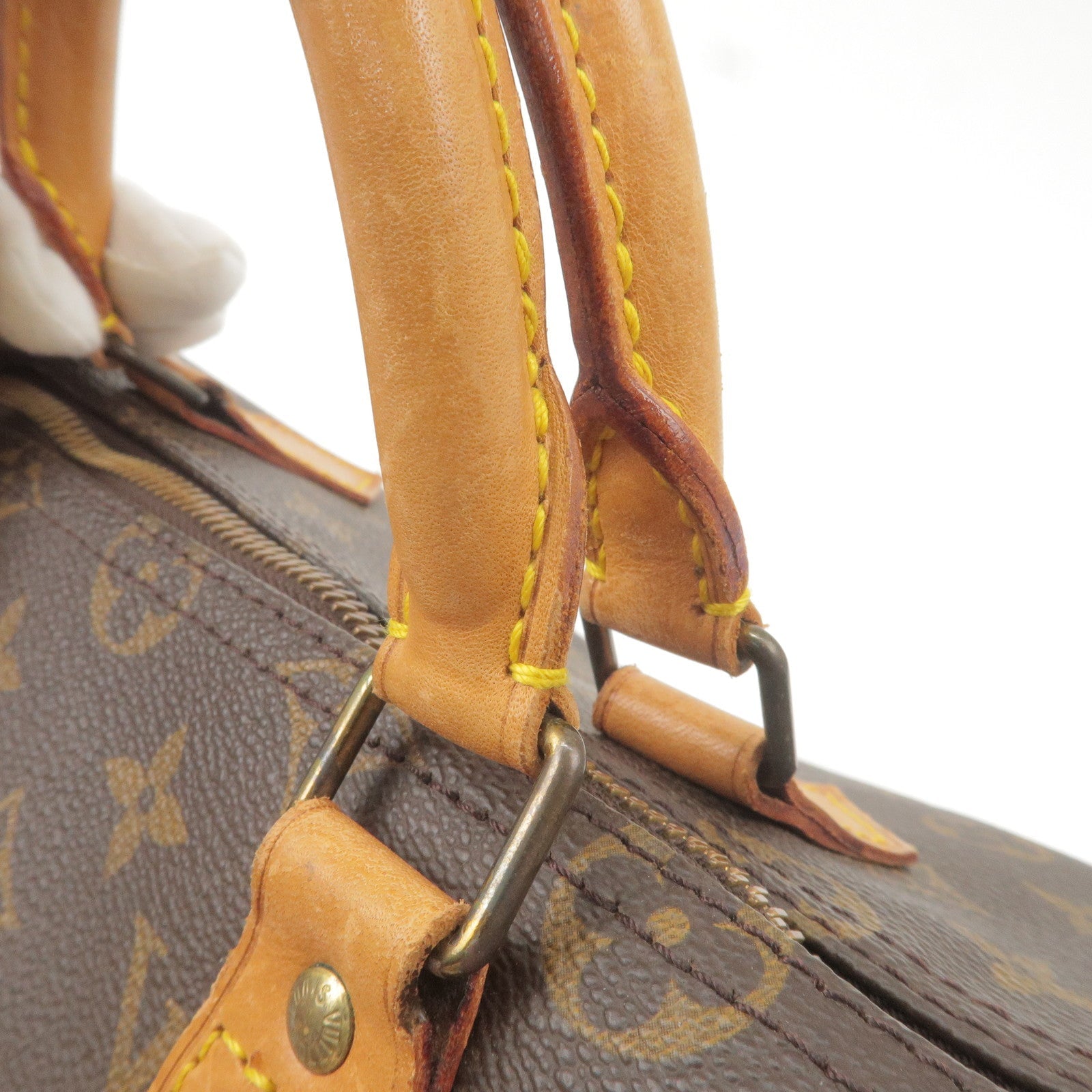 Louis Vuitton Monogram Speedy 35 Hand Bag Boston Bag M41524
