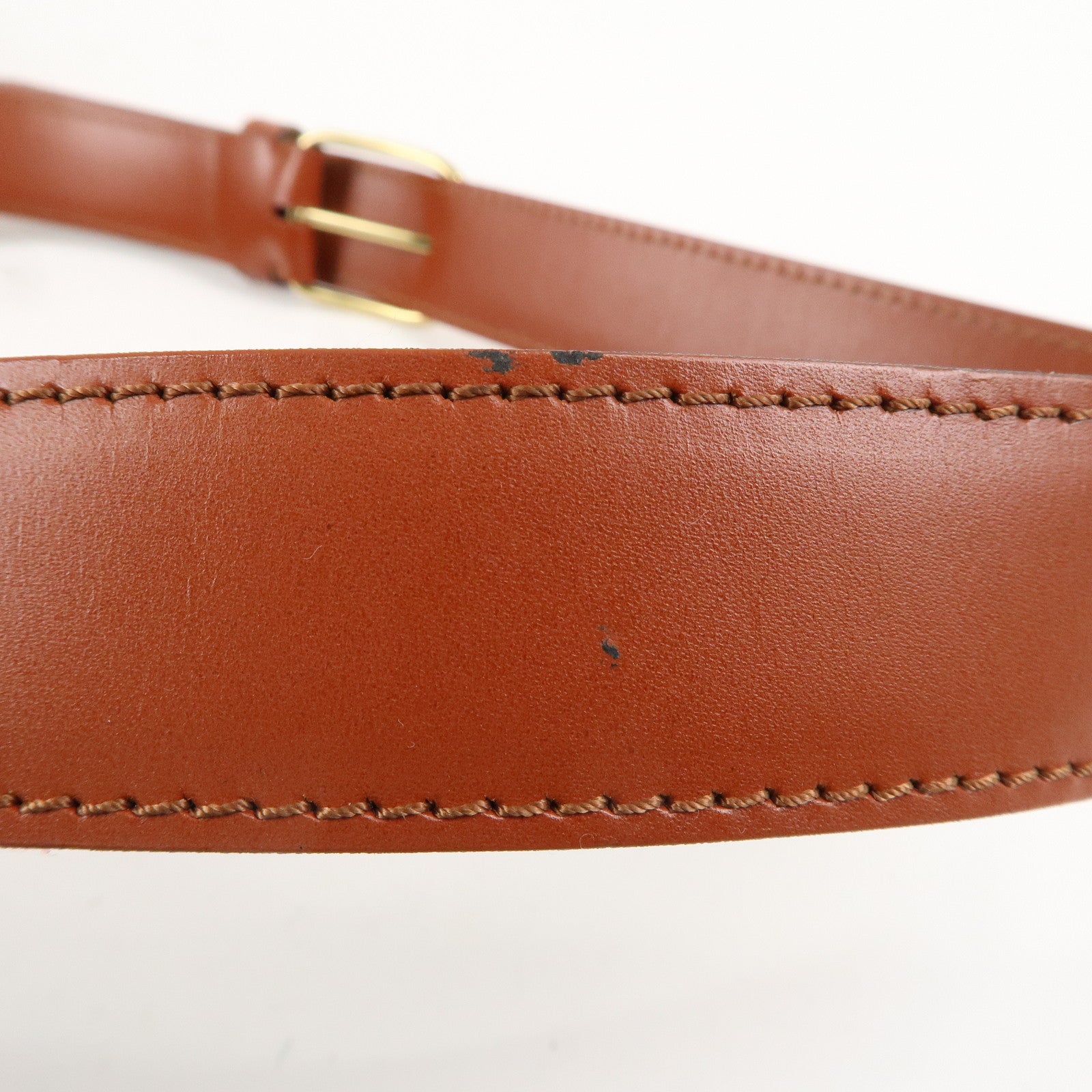 Louis Vuitton Epi Sac D'epaule PM Bucket Bag Kenya Brown M80203