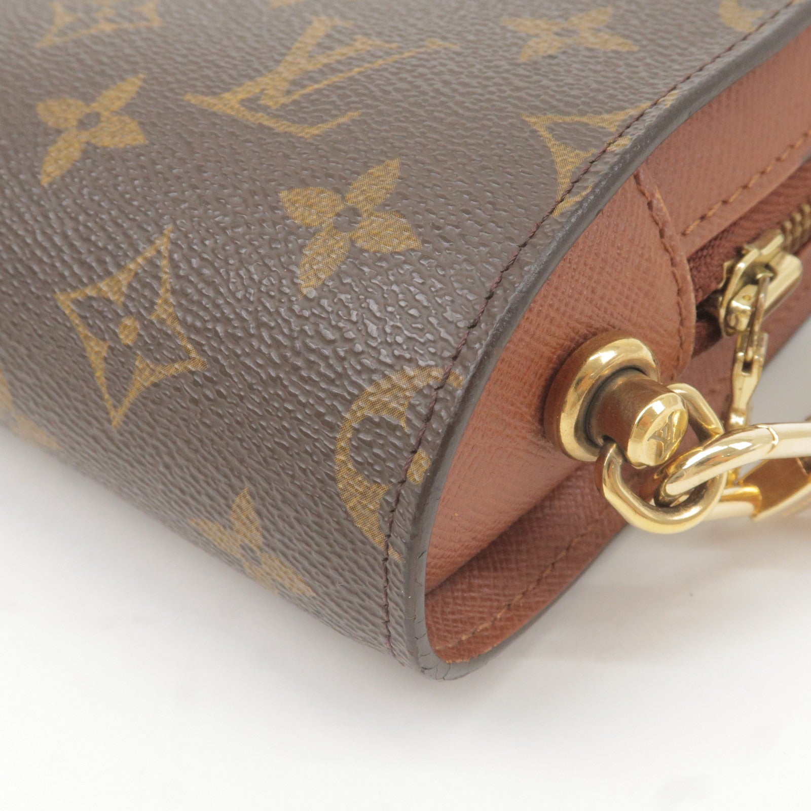 Louis Vuitton Monogram Orsay Clutch Bag Pouch Brown M51790