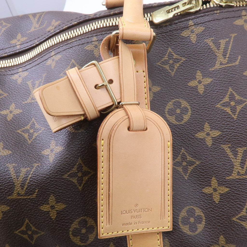 Louis Vuitton Monogram Keep All 60 Boston Bag Brown M41422