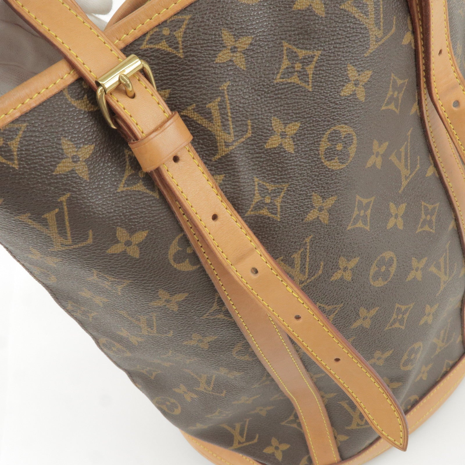 Louis Vuitton Monogram Bucket GM Shoulder Bag M42236