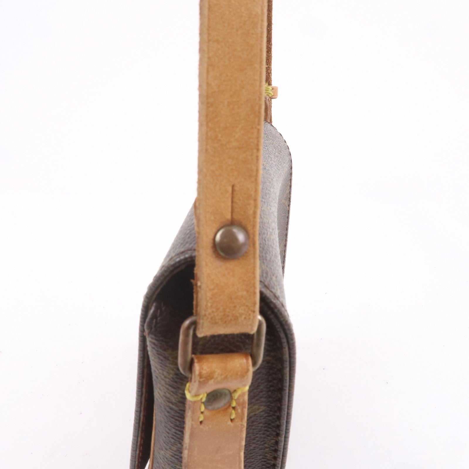 Louis Vuitton Monogram Mini Cartouchiere Shoulder Bag M51254