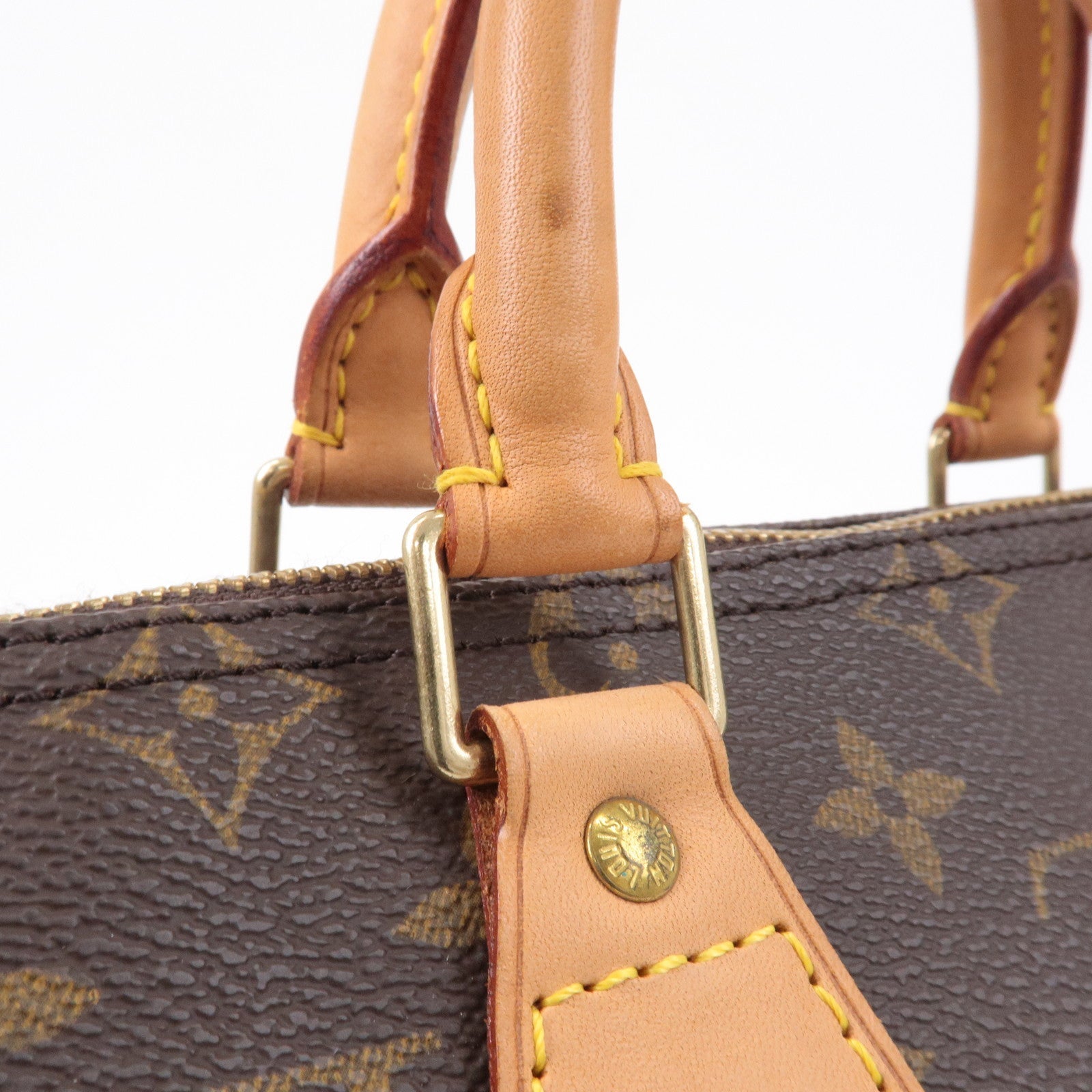 Louis Vuitton Monogram Speedy 25 Hand Bag Boston Bag M41528