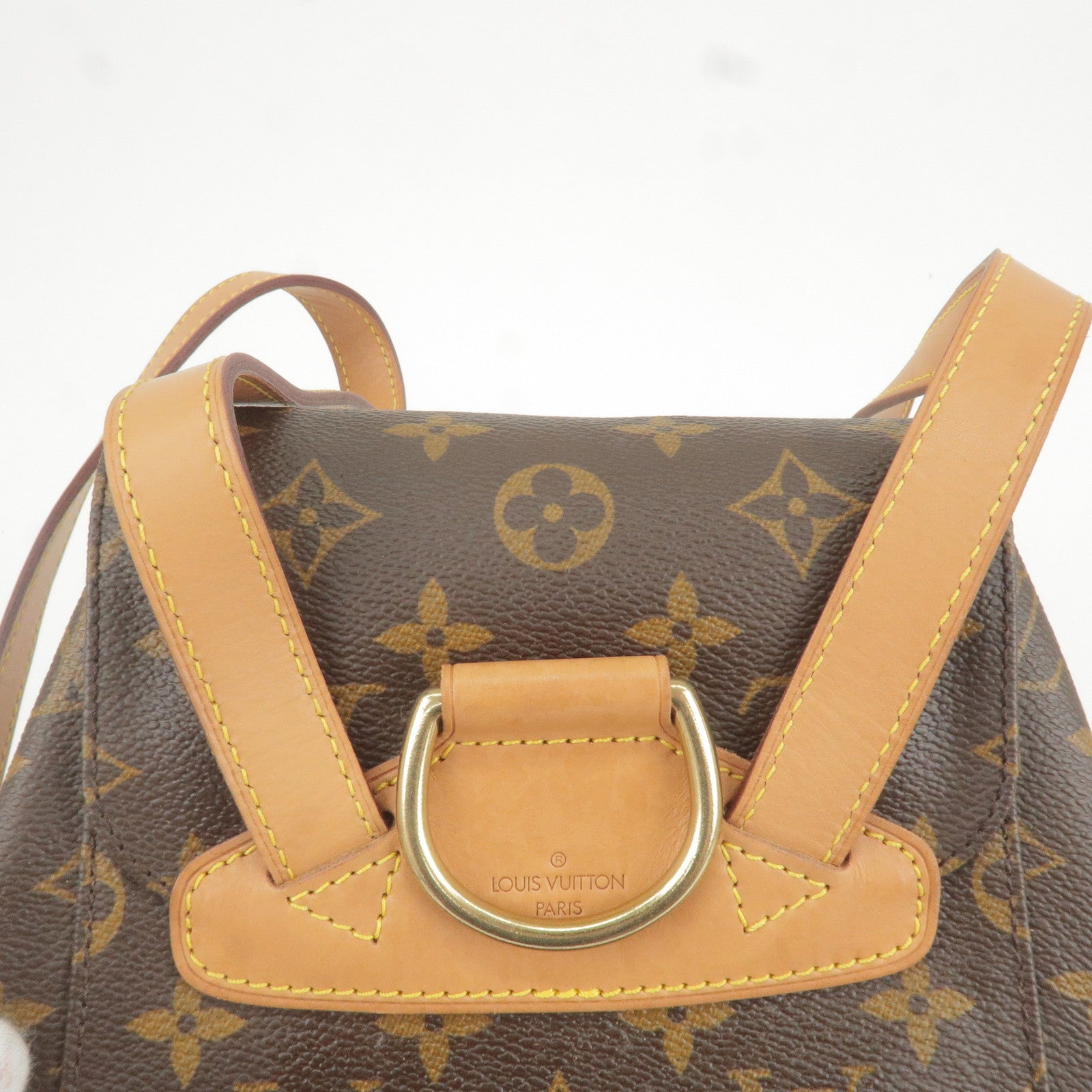 Louis Vuitton Monogram Montsouris MM Back Pack Bag M51136