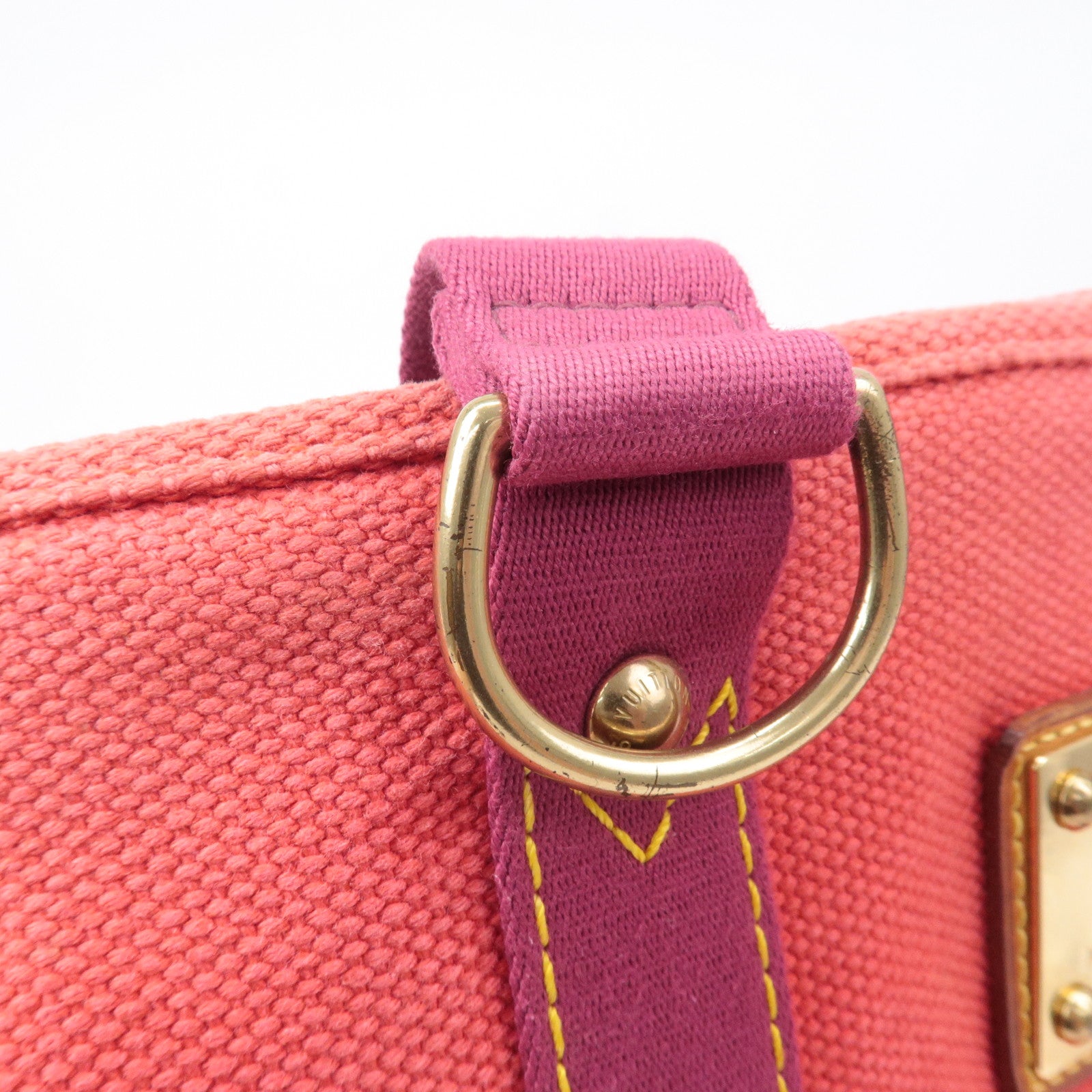 Louis Vuitton Antigua Cabas GM Tote Bag Hand Bag Rouge M40031