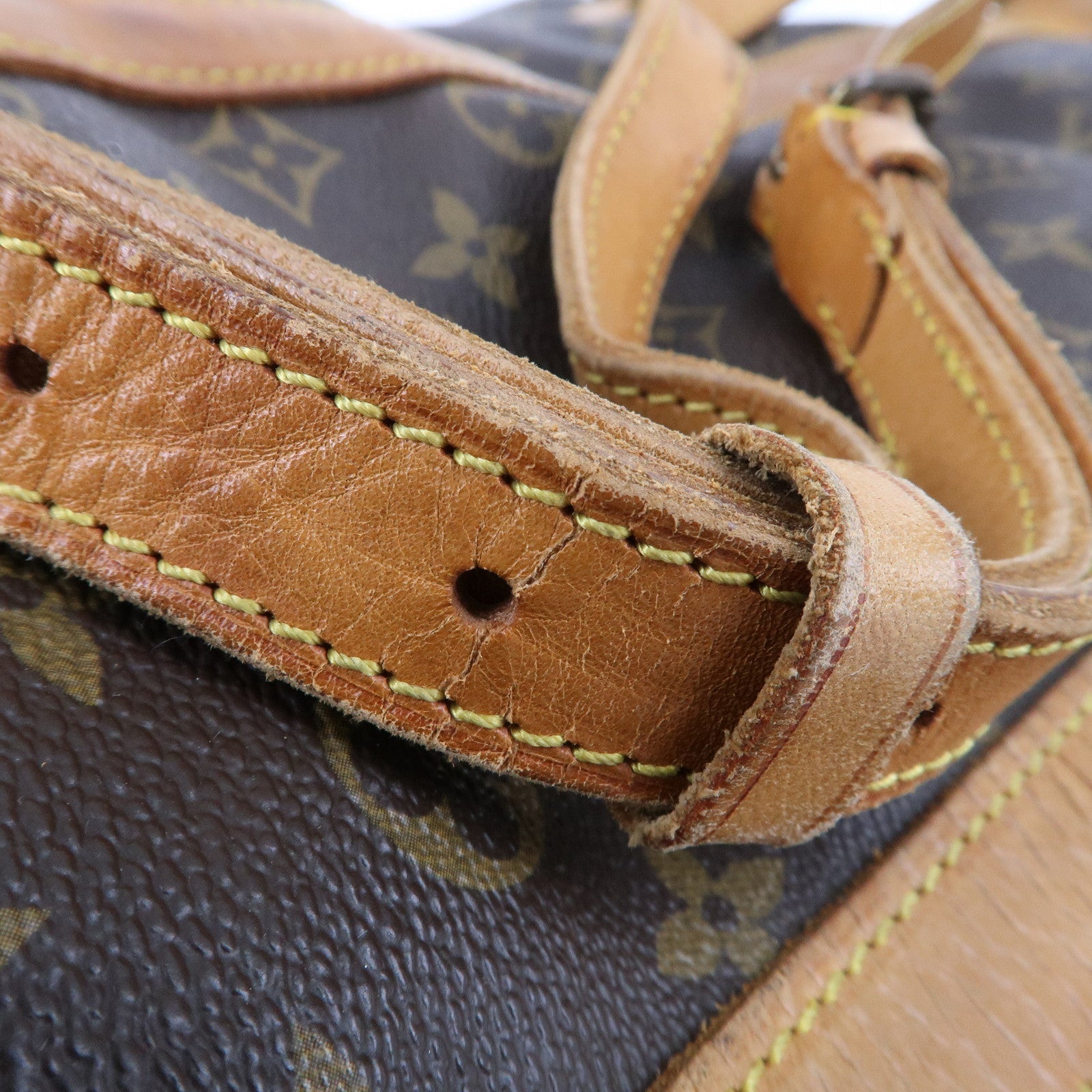 Louis Vuitton Monogram Randonnee GM Laundry Bag Brown M42244