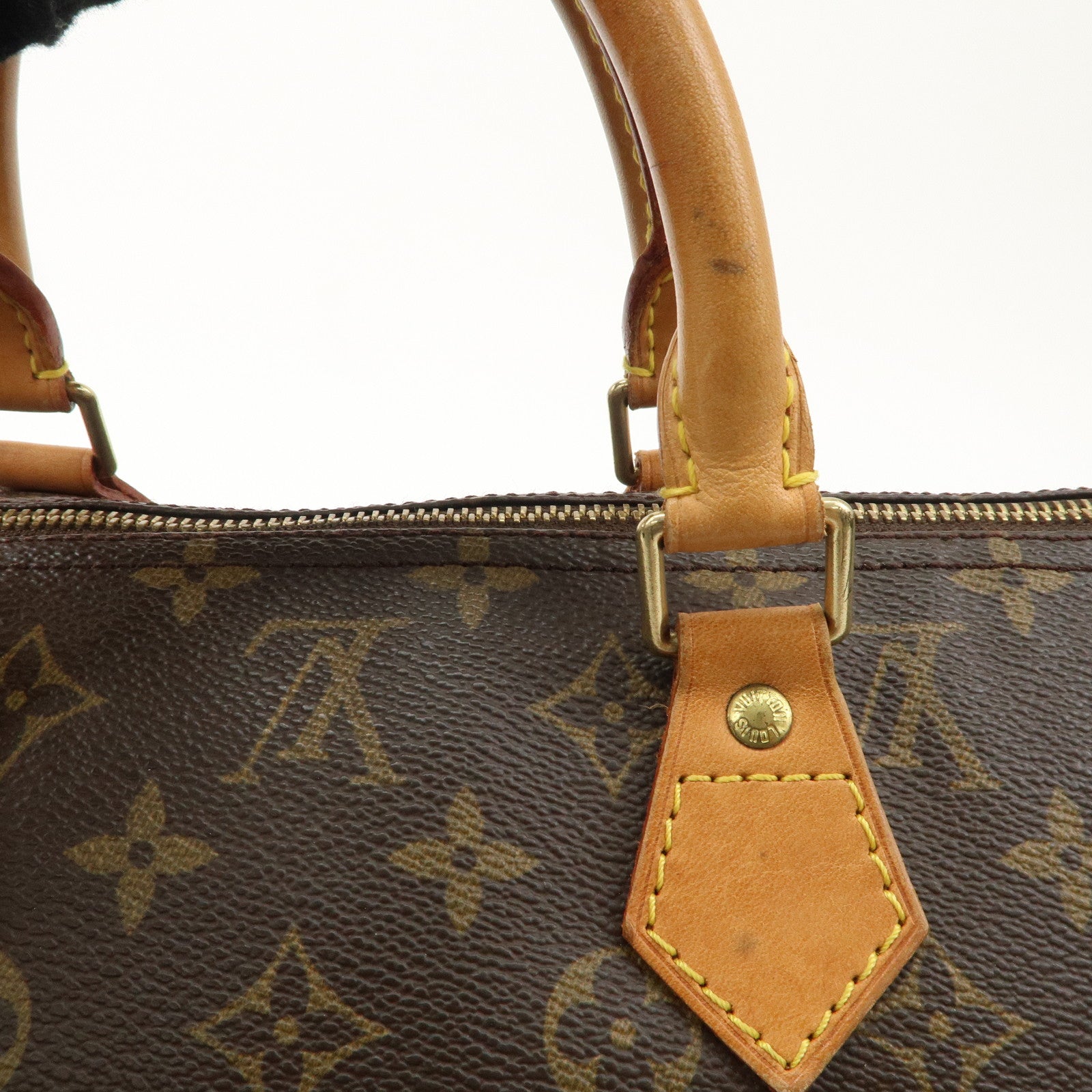 Louis Vuitton Monogram Speedy 40 Hand Bag Boston Bag M41522
