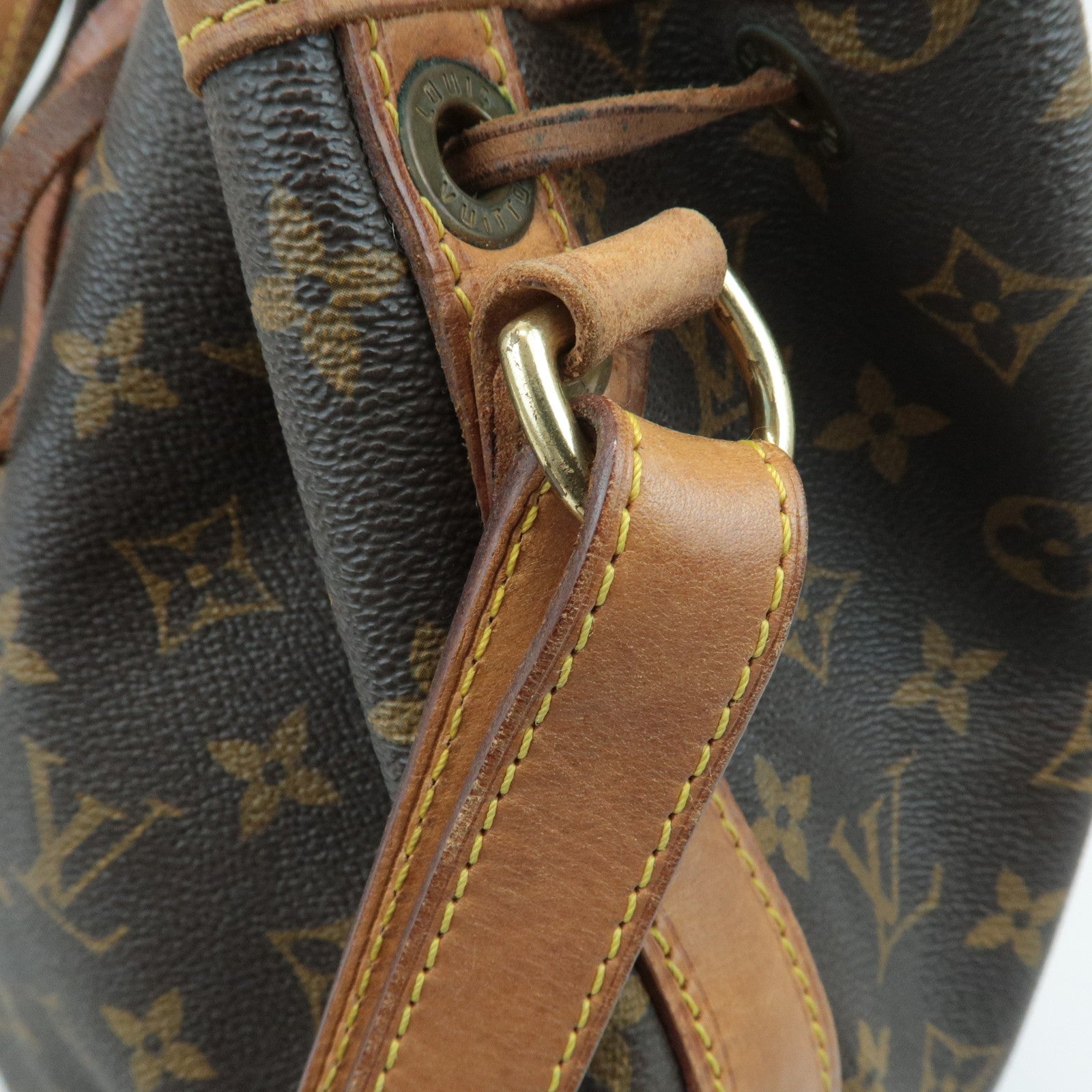 Louis Vuitton Monogram Noe Shoulder Bag Hand Bag Brown M42224