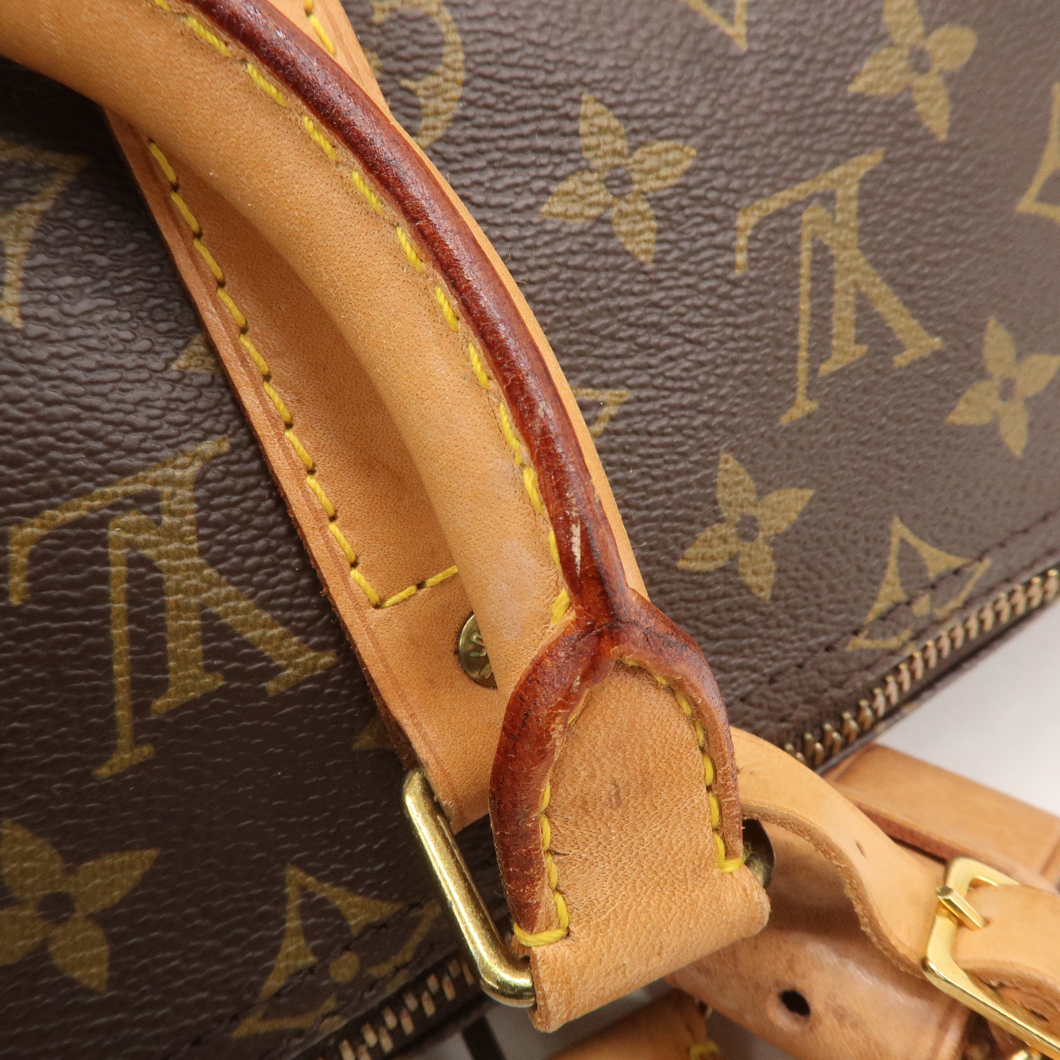 Louis Vuitton Monogram Keep All 50 Boston Bag Brown M41426