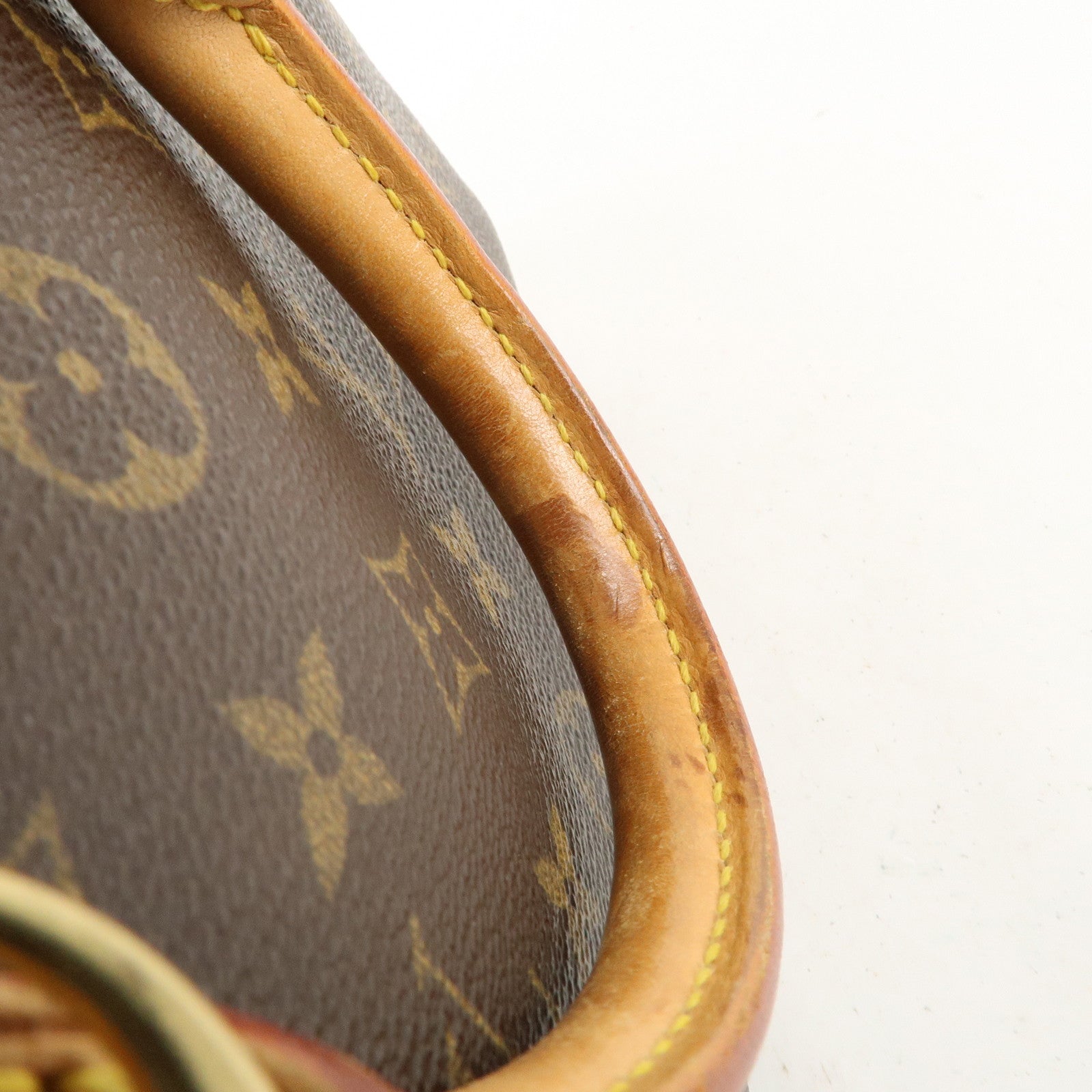 Louis Vuitton Monogram Trouville Hand Bag Brown M42228