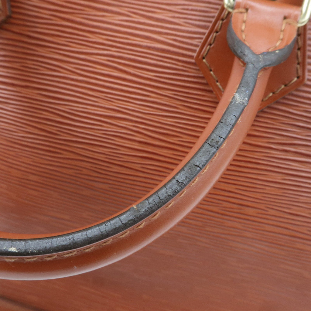 Louis Vuitton Epi Alma Hand Bag Kenya Brown M52143