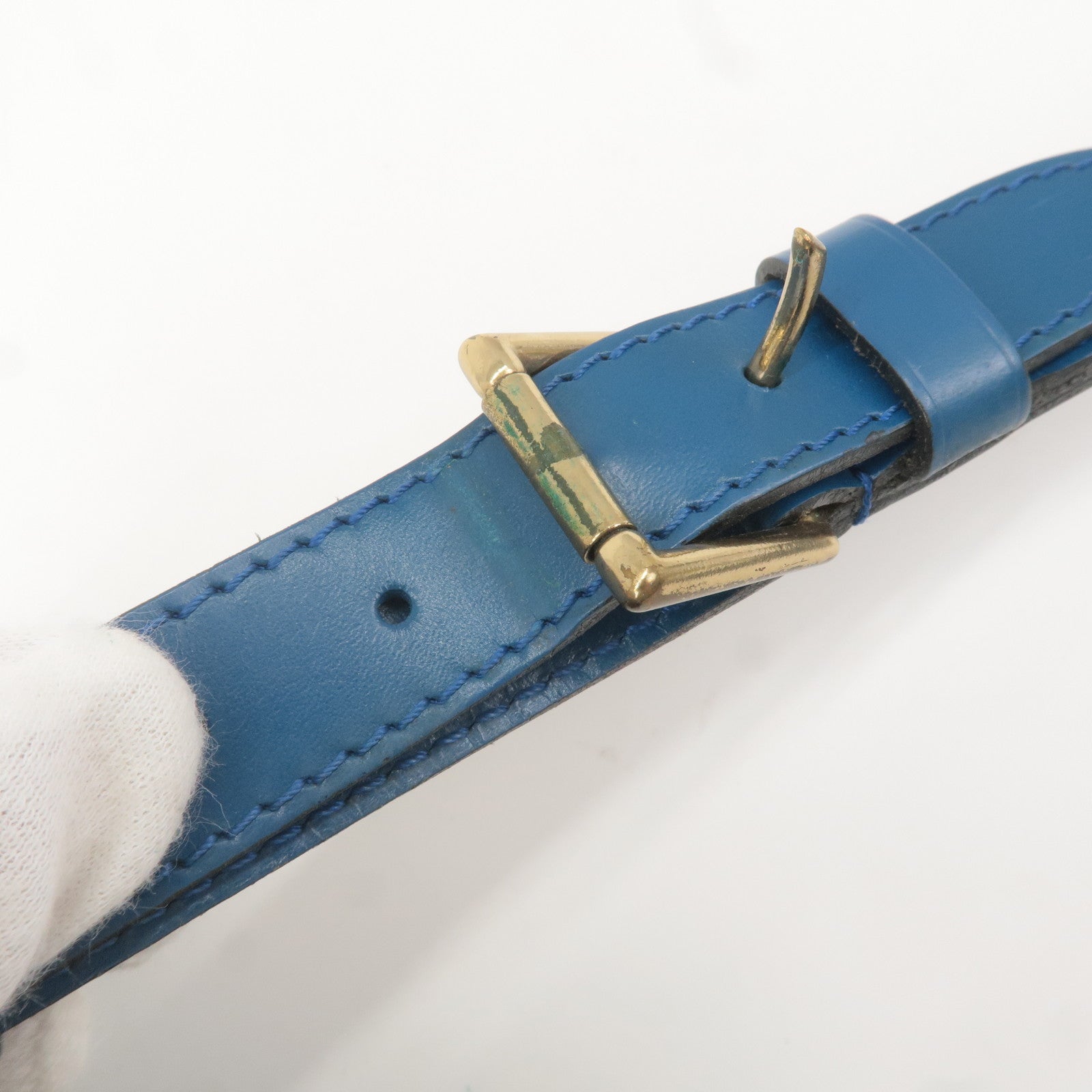 Louis Vuitton Epi Noe Shoulder Bag Toledo Blue M44005