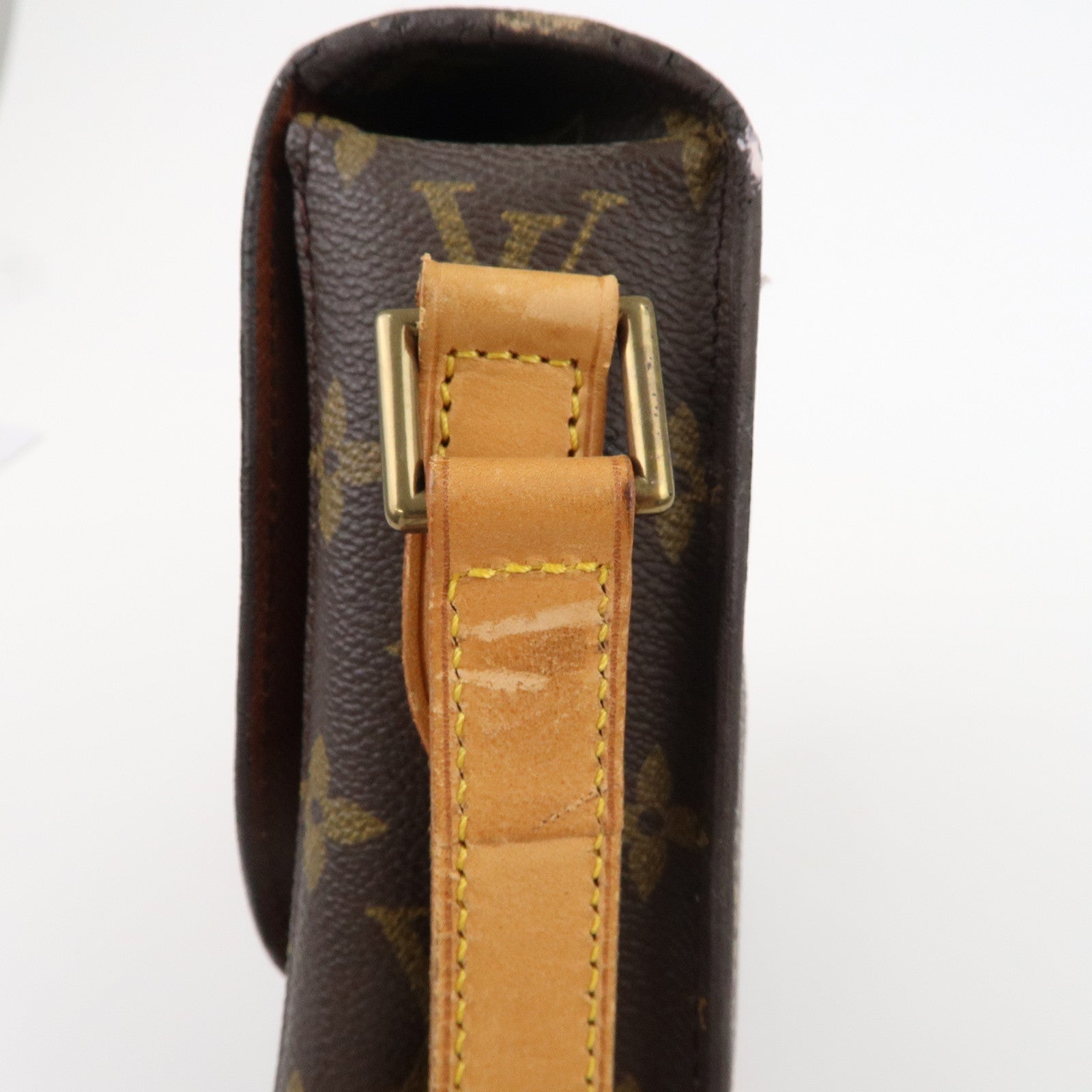 Louis Vuitton Monogram Saint Cloud GM Shoulder Bag Brown M51242
