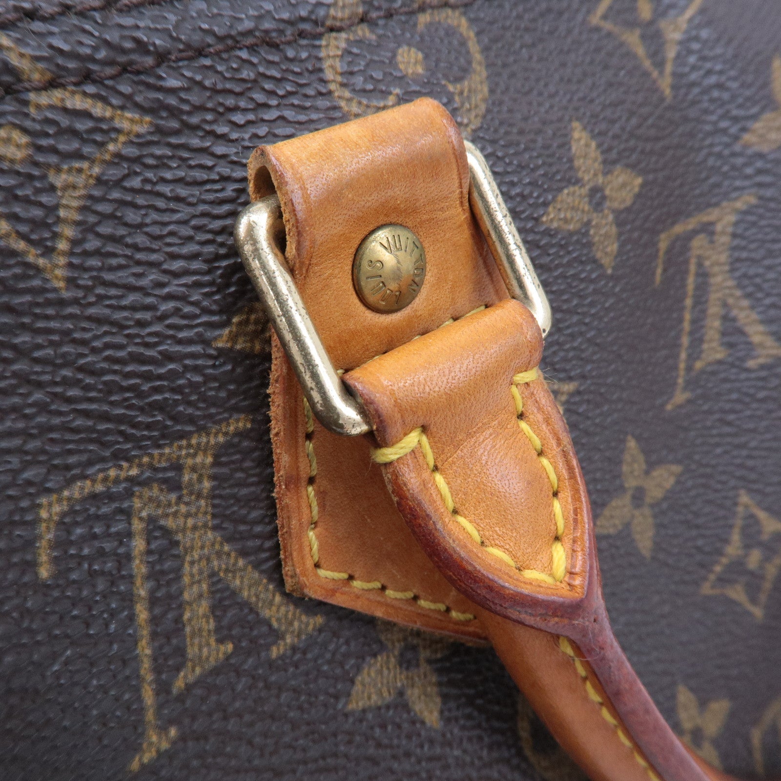 Louis Vuitton Monogram Speedy 25 Hand Bag Boston Bag M41528