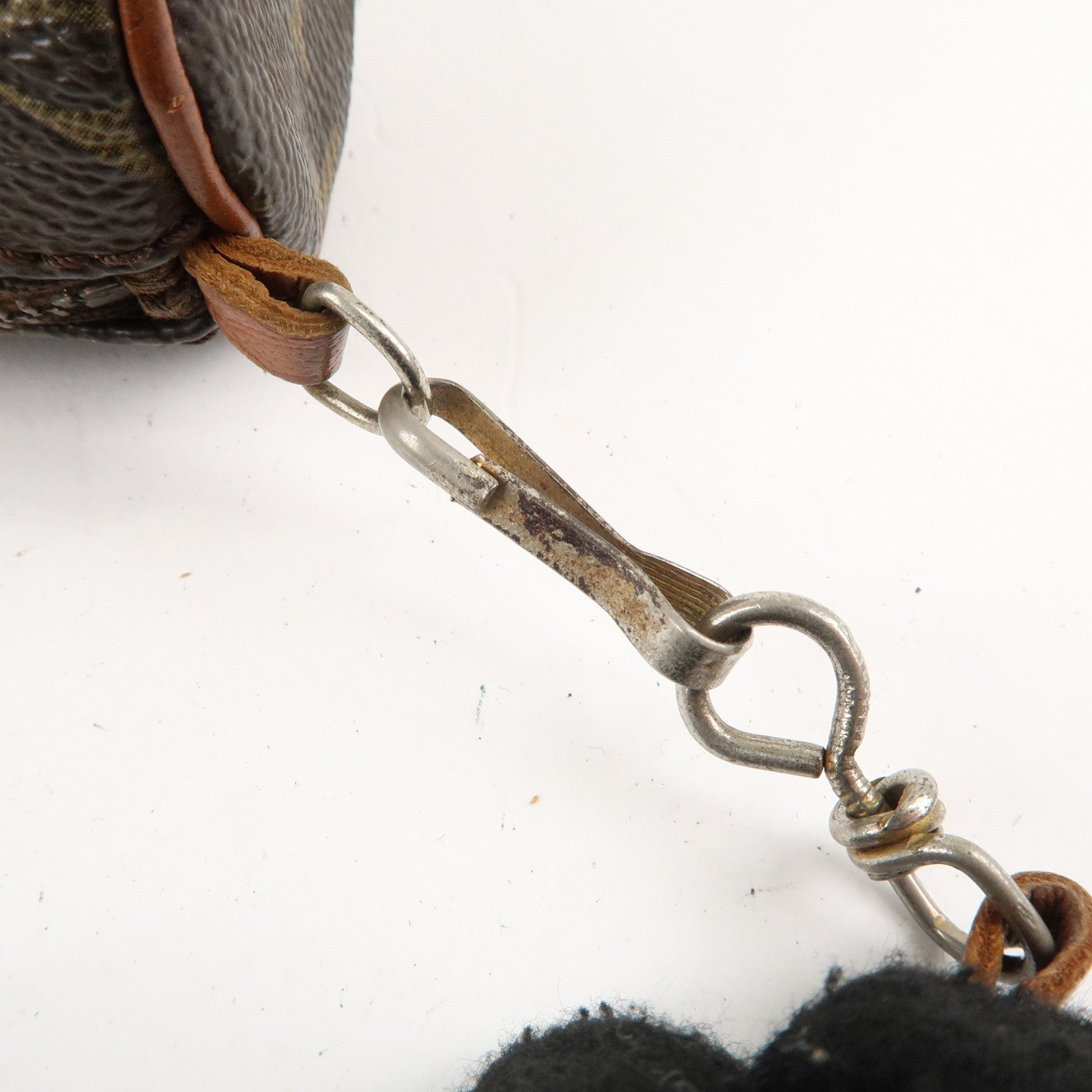 Louis Vuitton Monogram Mini Pouch for Papillon Bag Brown
