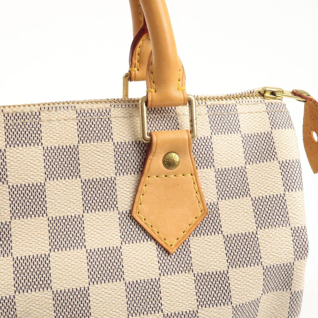 Louis Vuitton Damier Azur Speedy 25 Boston Bag Hand Bag N41534