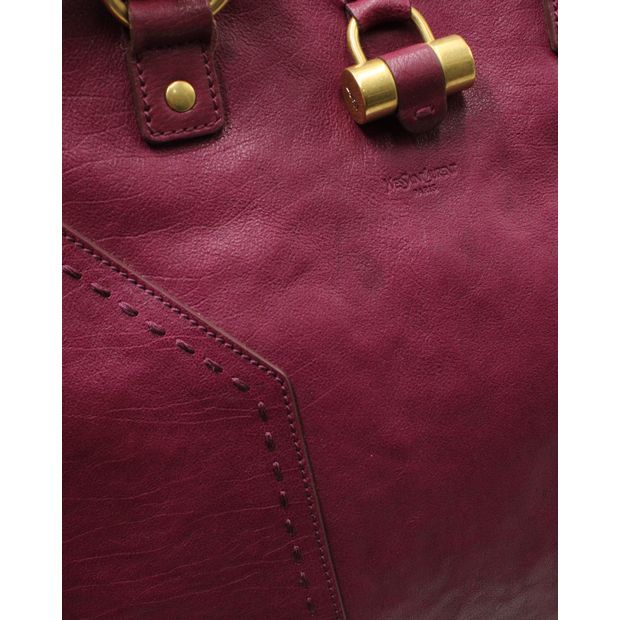 SAINT LAURENT Purple Muse Bag