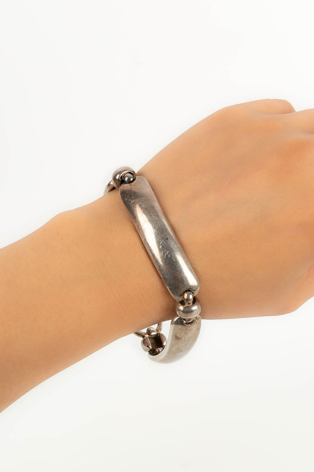 Bracelet en argent Chanel