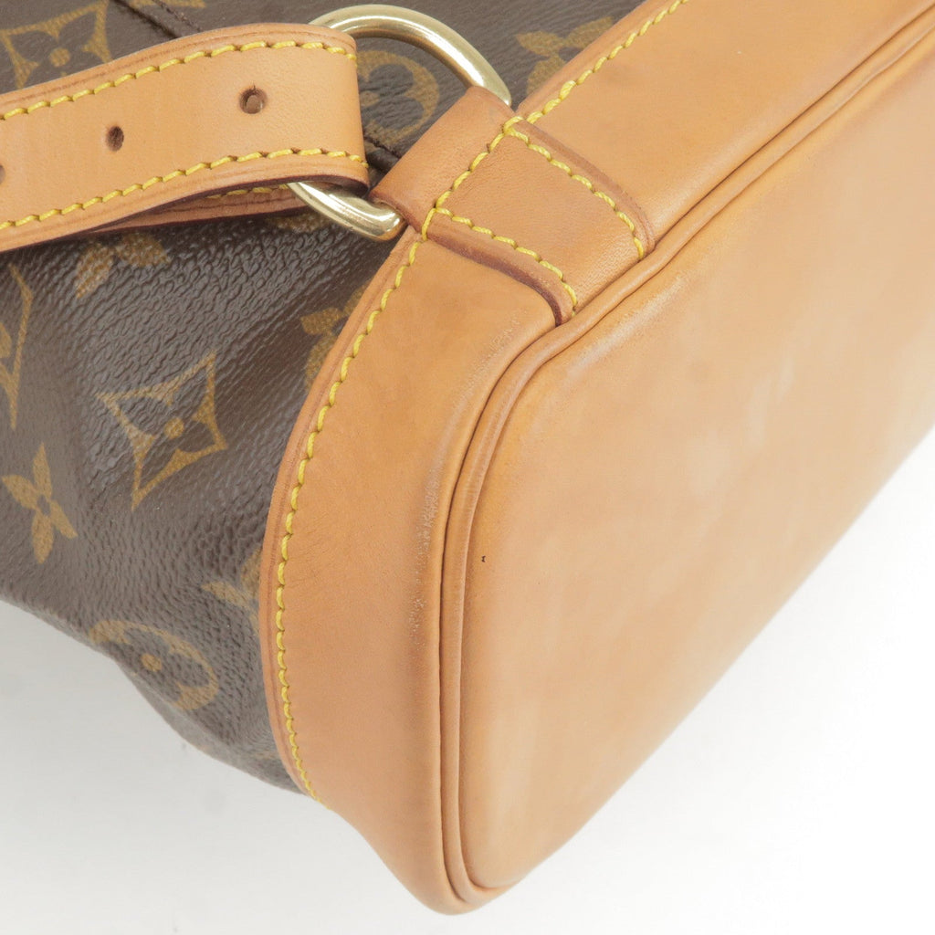 Louis Vuitton Monogram Montsouris MM Back Pack Bag M51136